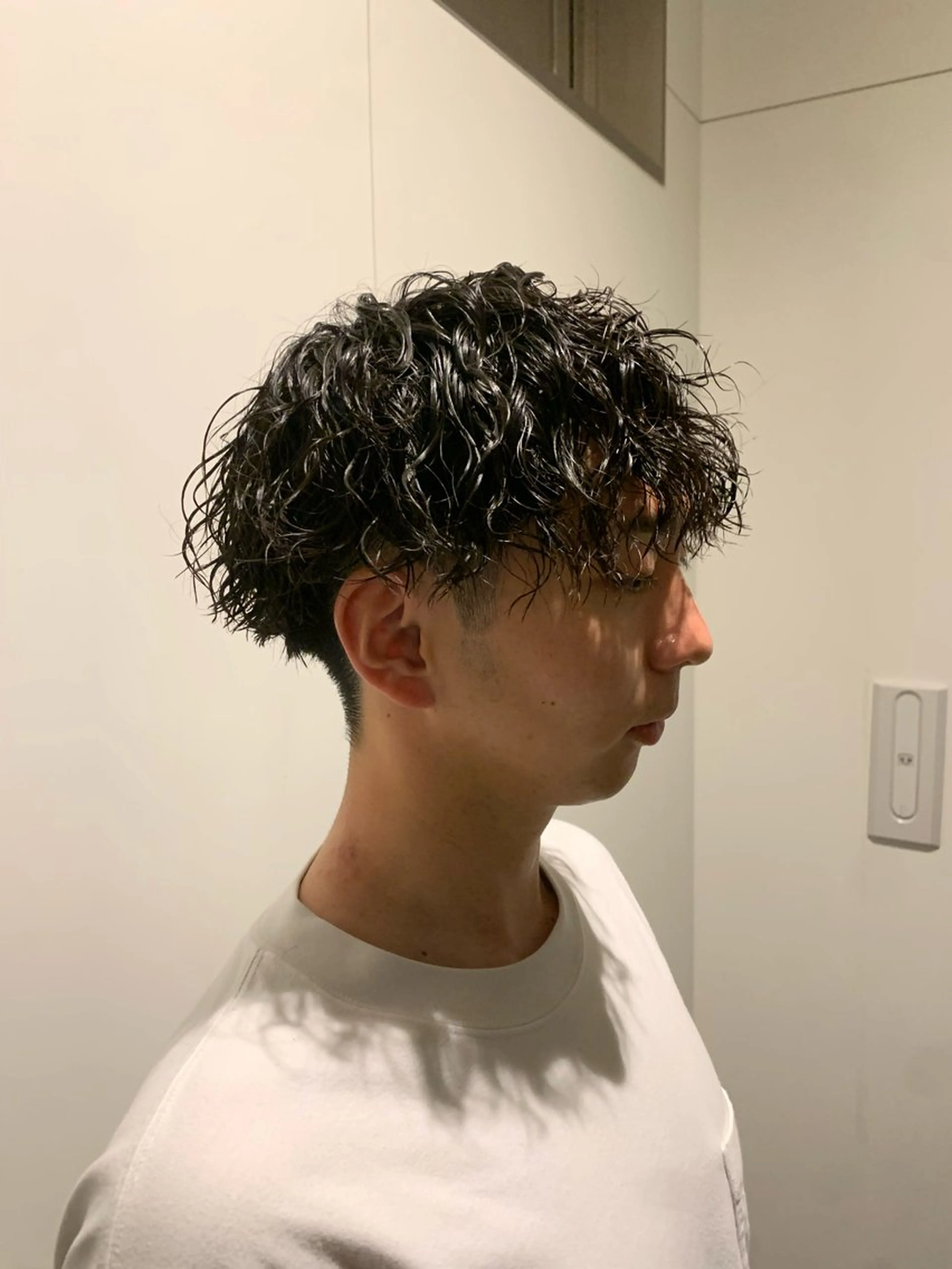 パーマ メンズ 梅田美容室　山本 歩夢のヘアスタイル
