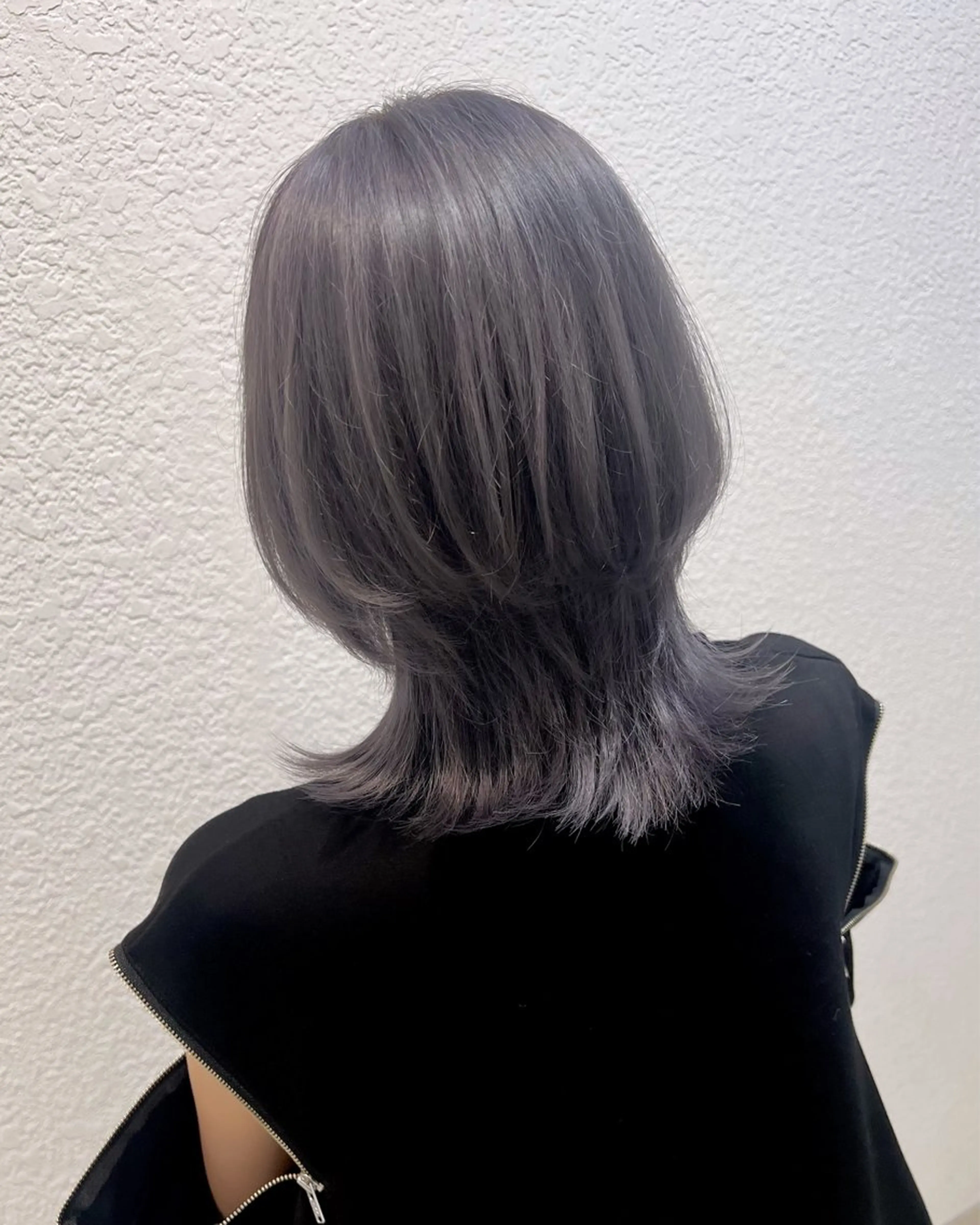 ミディアム ウルフカット 🎴イトウユウ🎴 #話さない美容師のヘアスタイル