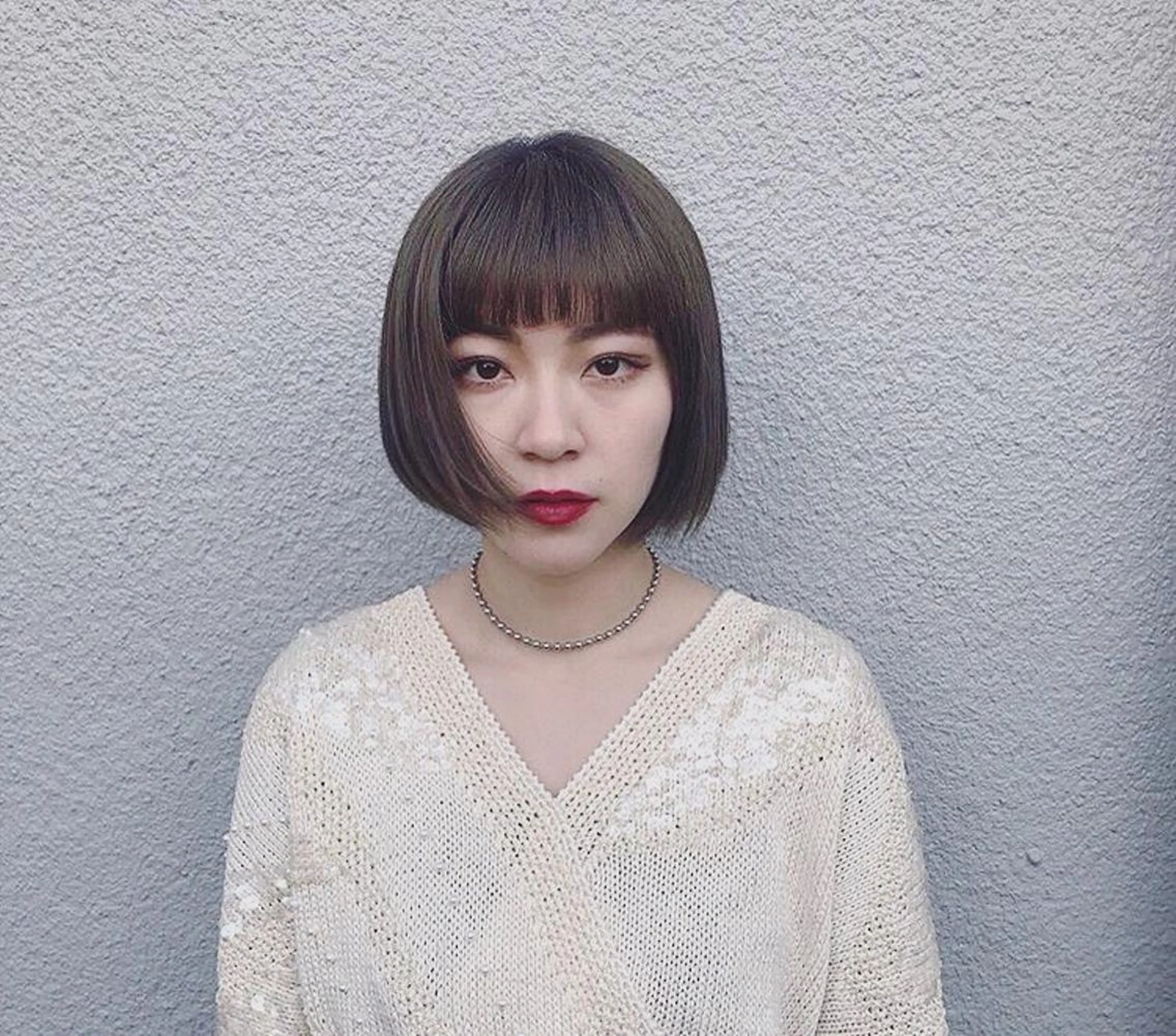 ミディアム la fith所属・rico_by ヘアとアイブロウのヘアスタイル