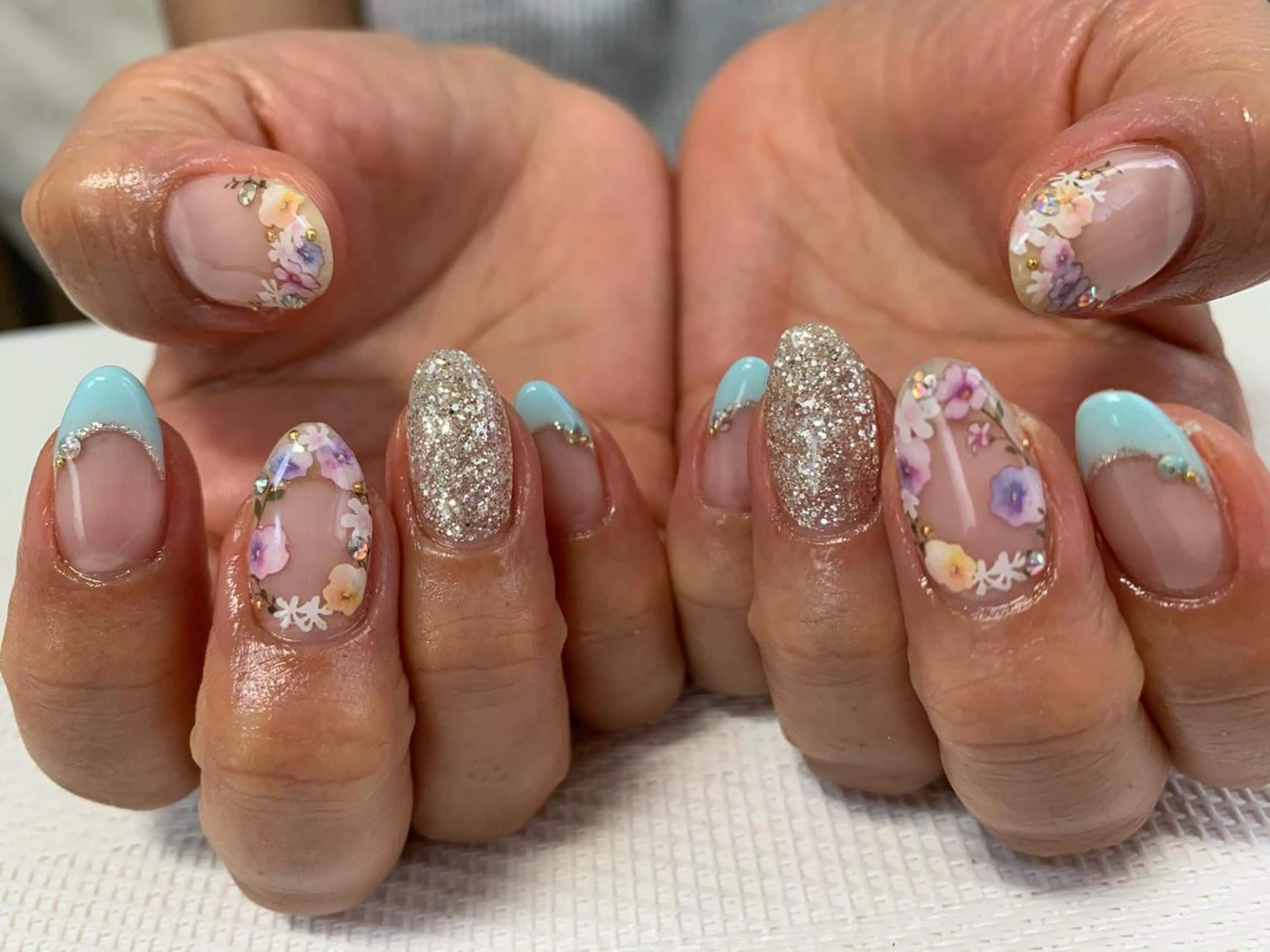 ネイル ハンドネイル rukianail 新里のネイルデザイン