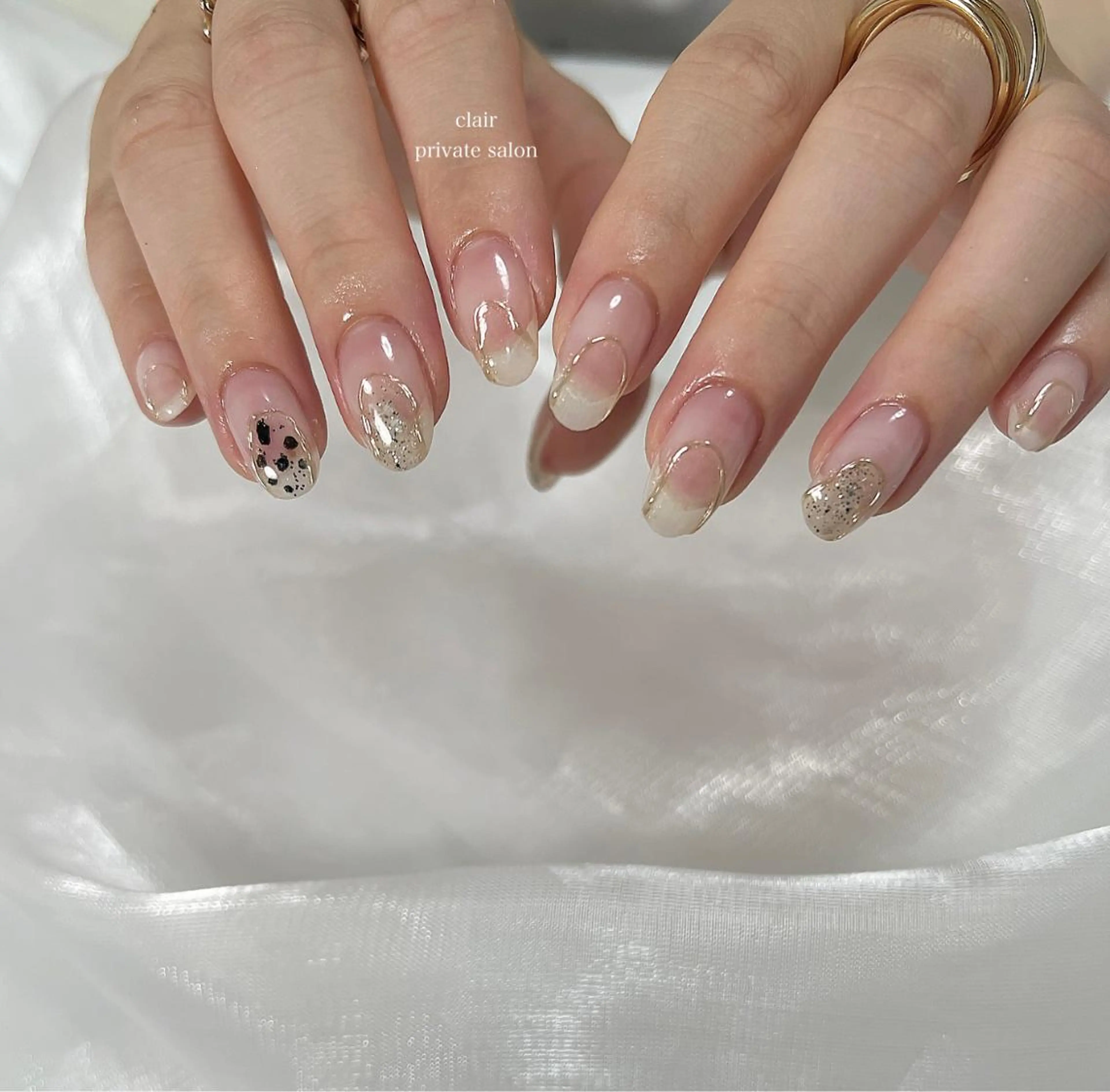 ネイル ハンドネイル ハンドケア nail salon una.のネイルデザイン