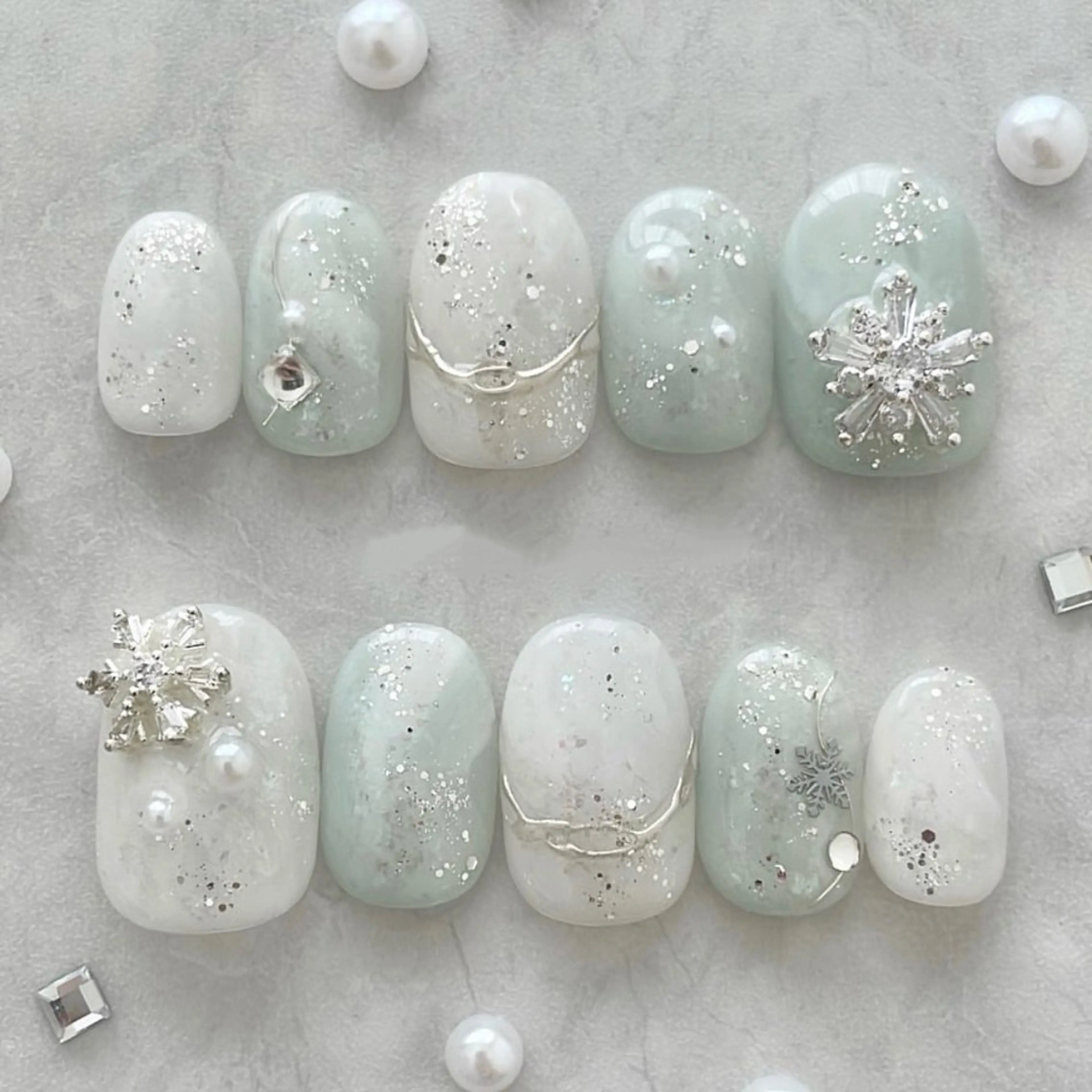 ネイル ハンドネイル ハンドケア flower nail salon所属・あや✨🆕 可愛い系長さだし専門のネイルデザイン