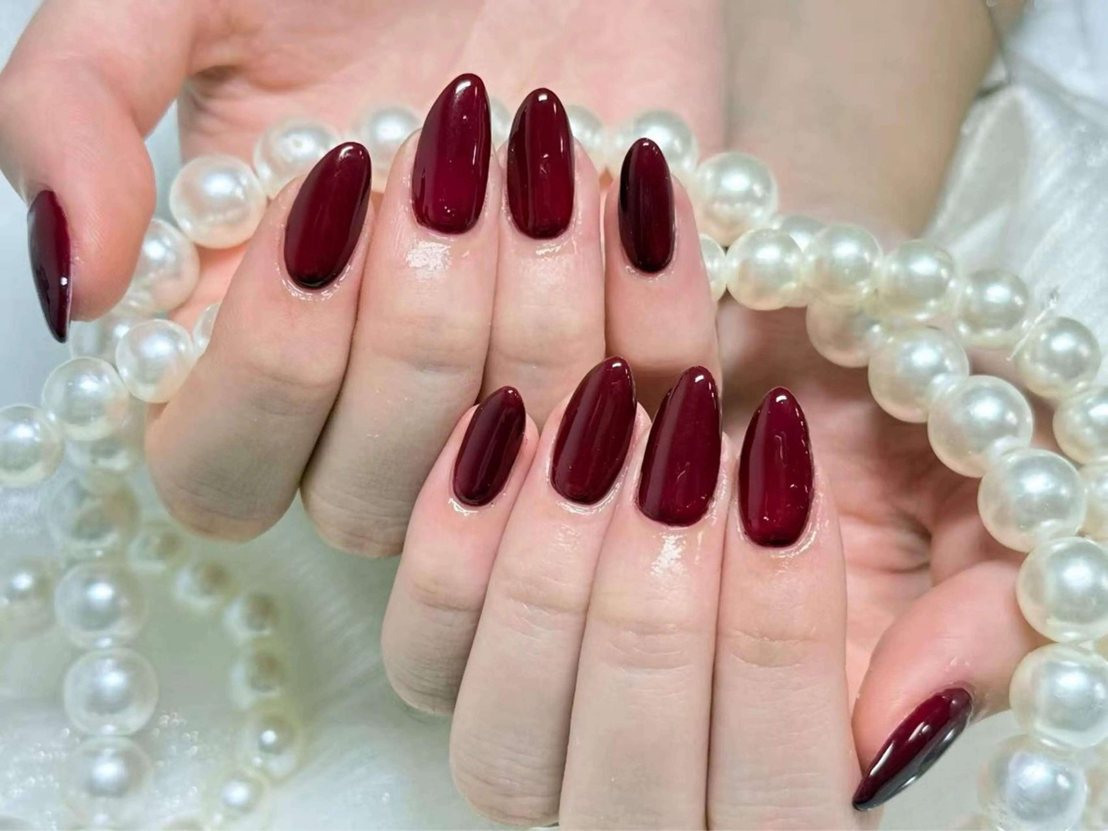 ネイル ワンカラーネイル ハンドネイル 💫KASUMI 💅のネイルデザイン