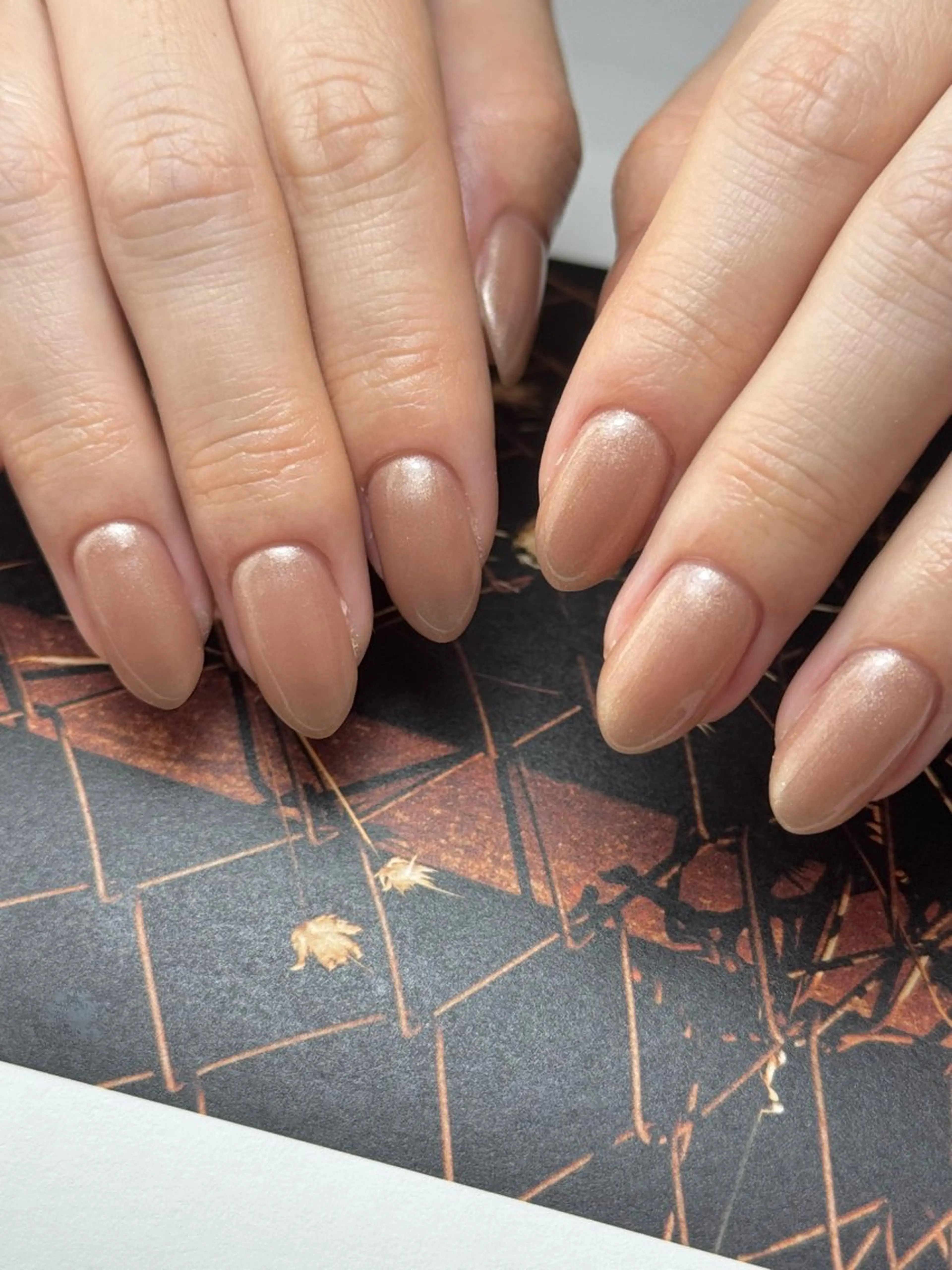 ネイル ラメ(グリッター) ワンカラーネイル シンプルネイル ハンドネイル 白日-hakubi nail-のネイルデザイン