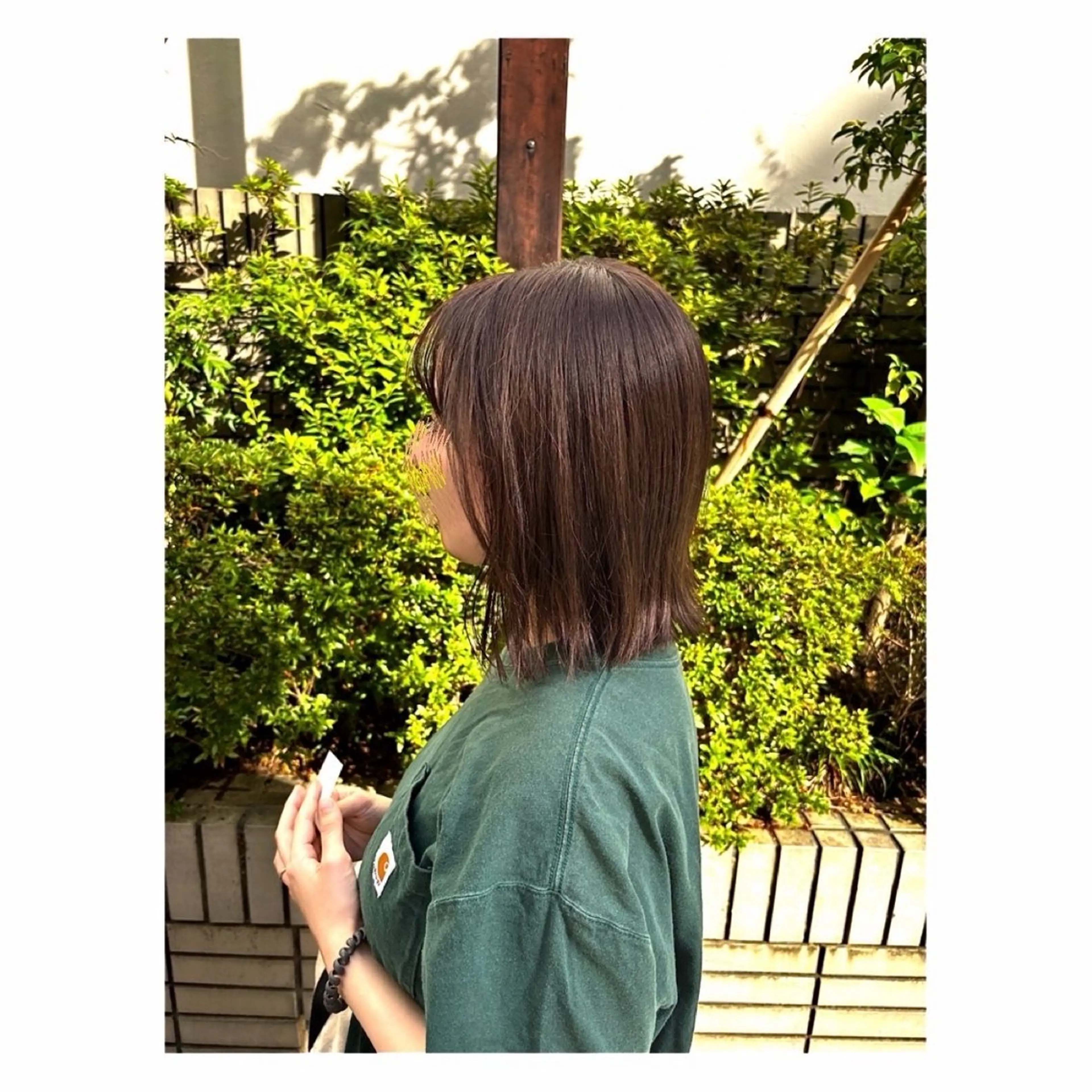 ミディアム カット ヘアカラー トリートメント cmake所属・. kanokoのヘアスタイル