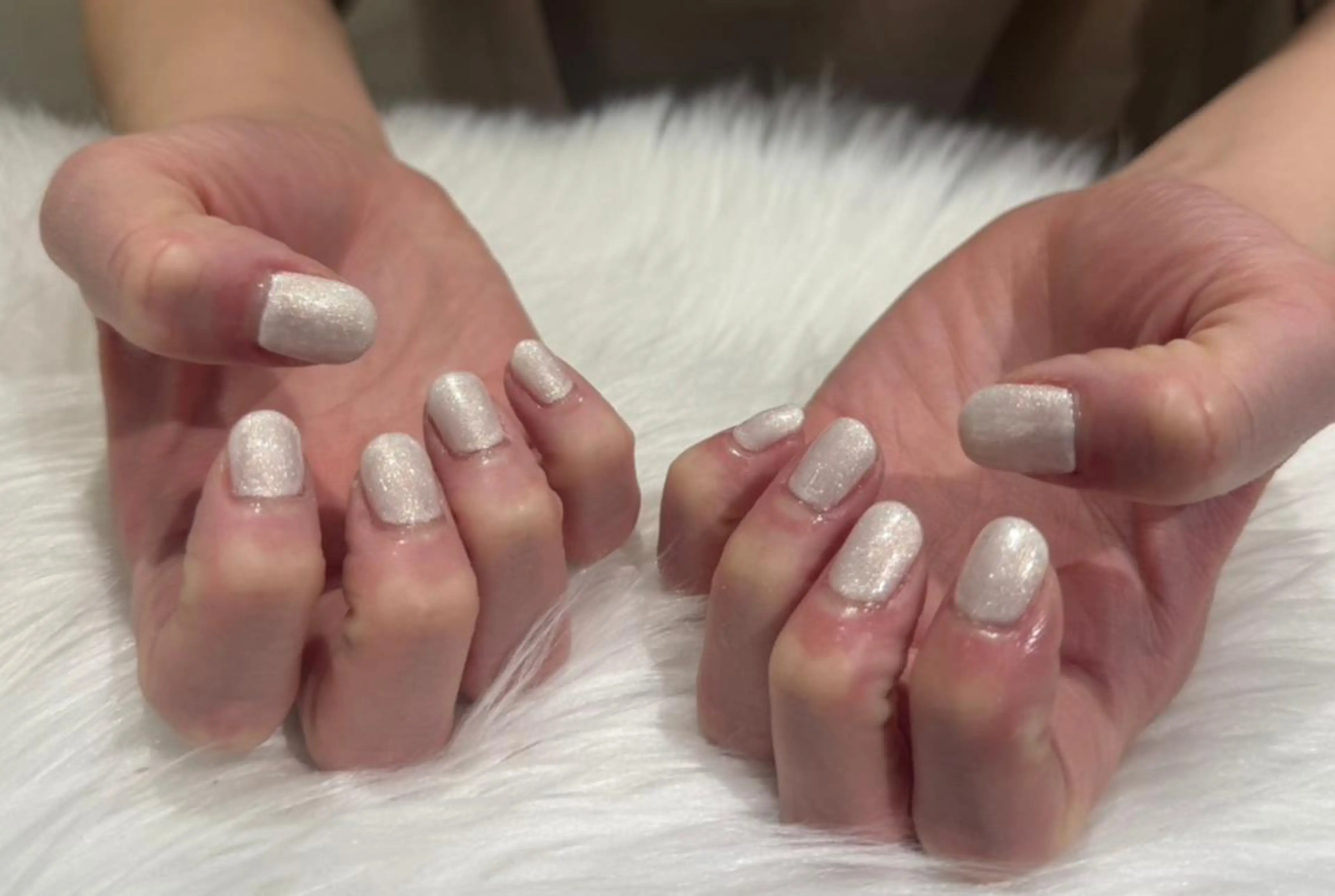 ネイル ワンカラーネイル ホワイト Salon chou chou所属・chouchou renaのネイルデザイン