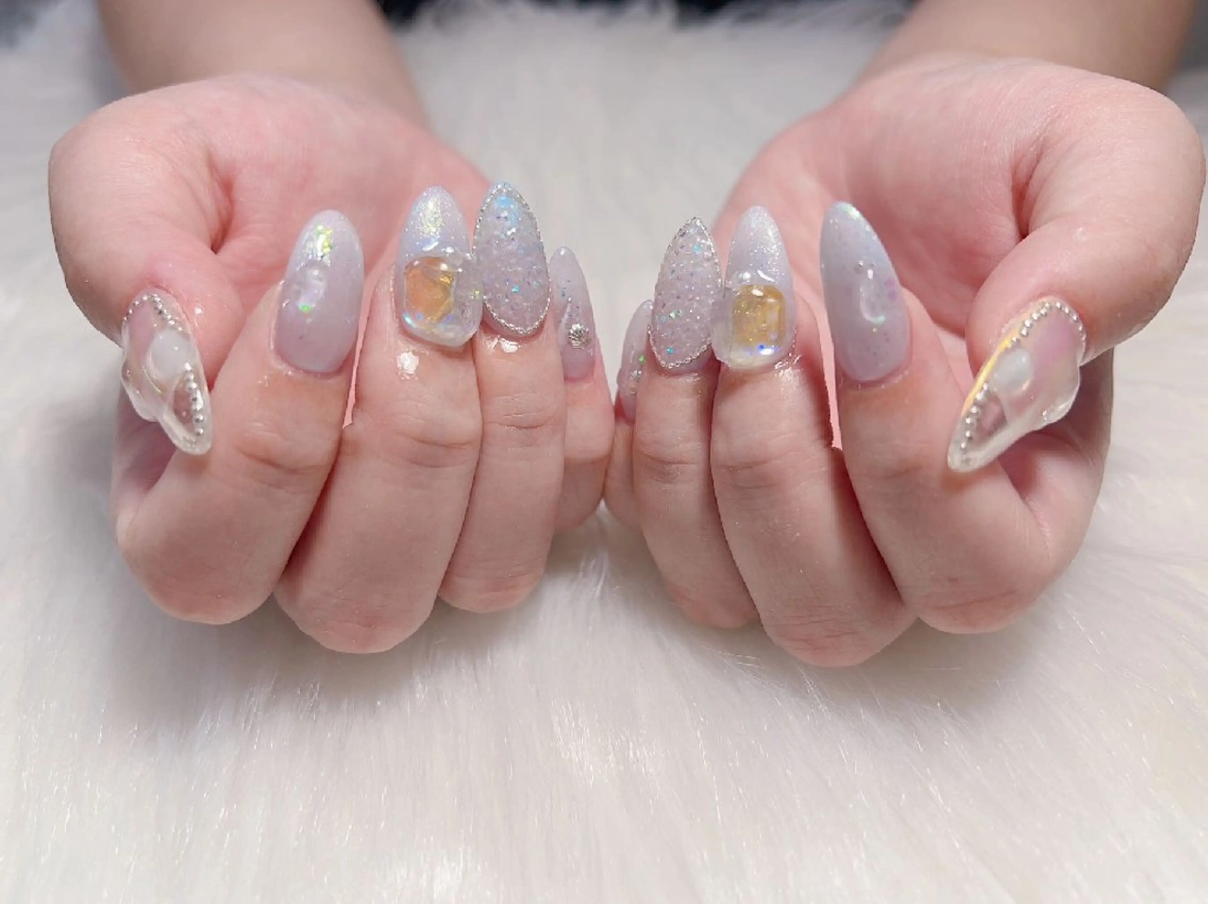 ネイル 🎀Yumi✨ 長さ出し専門のネイルデザイン