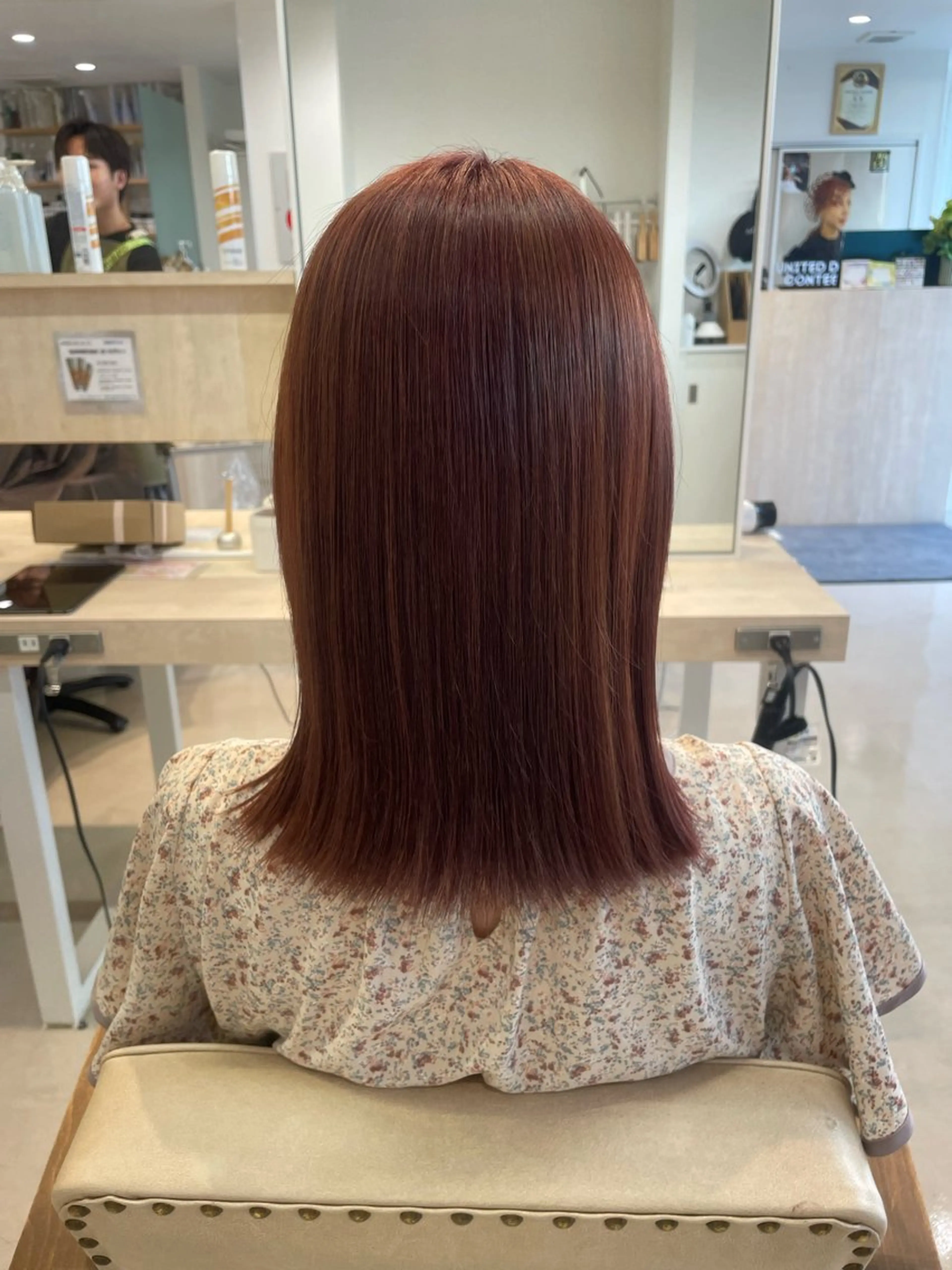 【ブリーチなし🍒】ダブルカラー＋メルティートリートメント＋クイックスパ🫧の写真