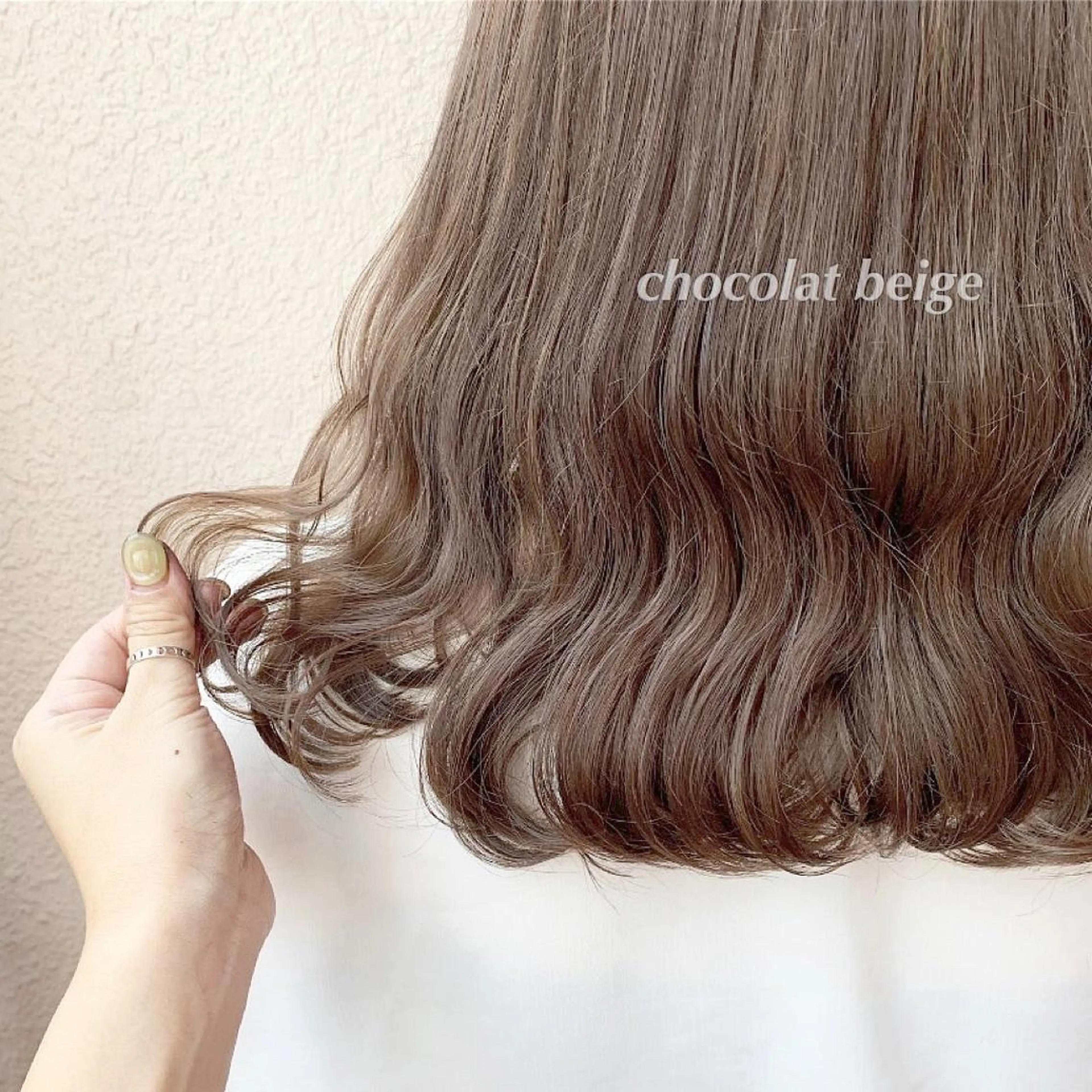 セミロング カラー ヘアアレンジ 代表🎀 ふわモテ愛 され髪🩷yumiのヘアスタイル