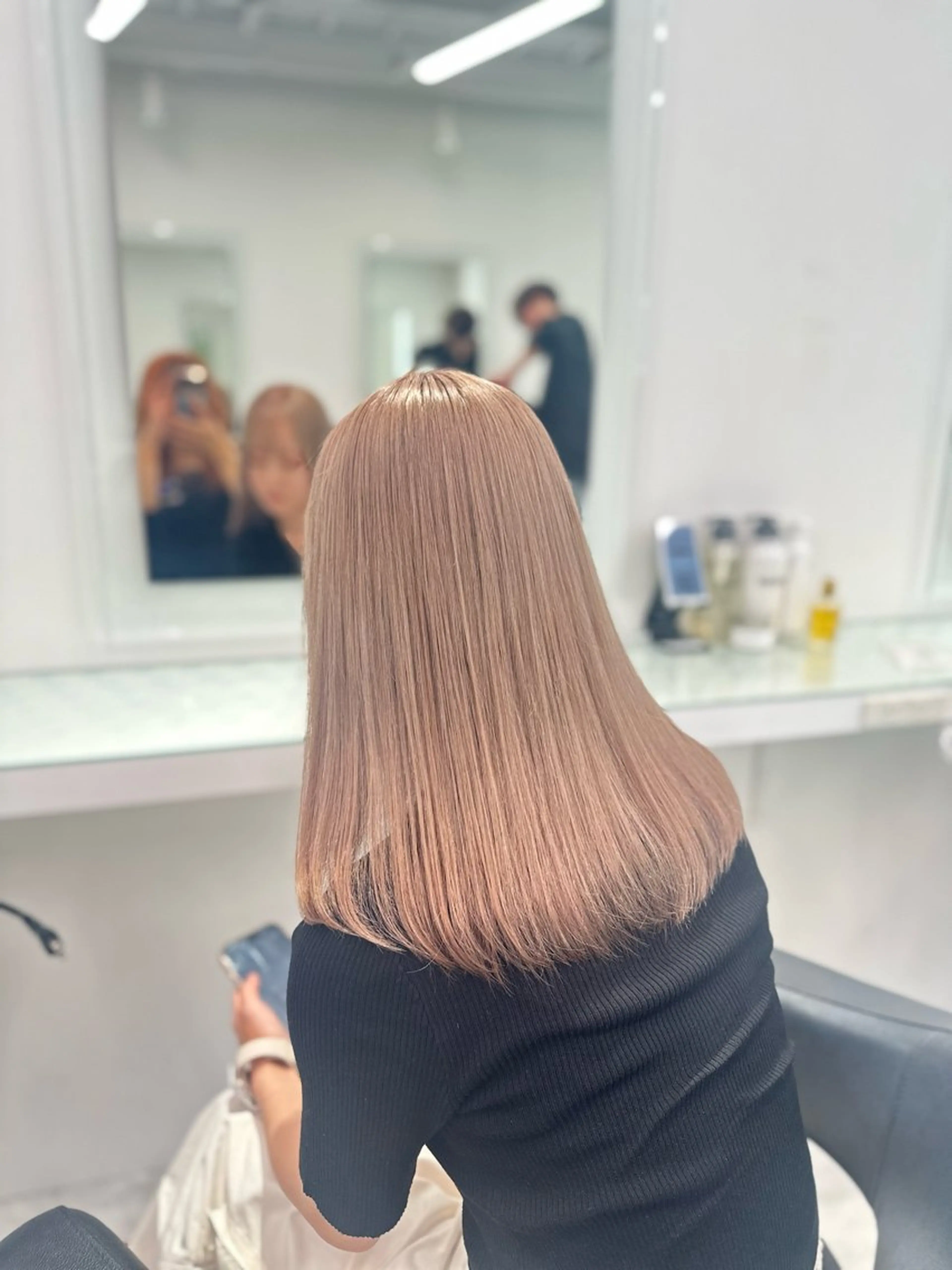ロング カラー トレンドモテヘア🎀 minato🍨🩰のヘアスタイル
