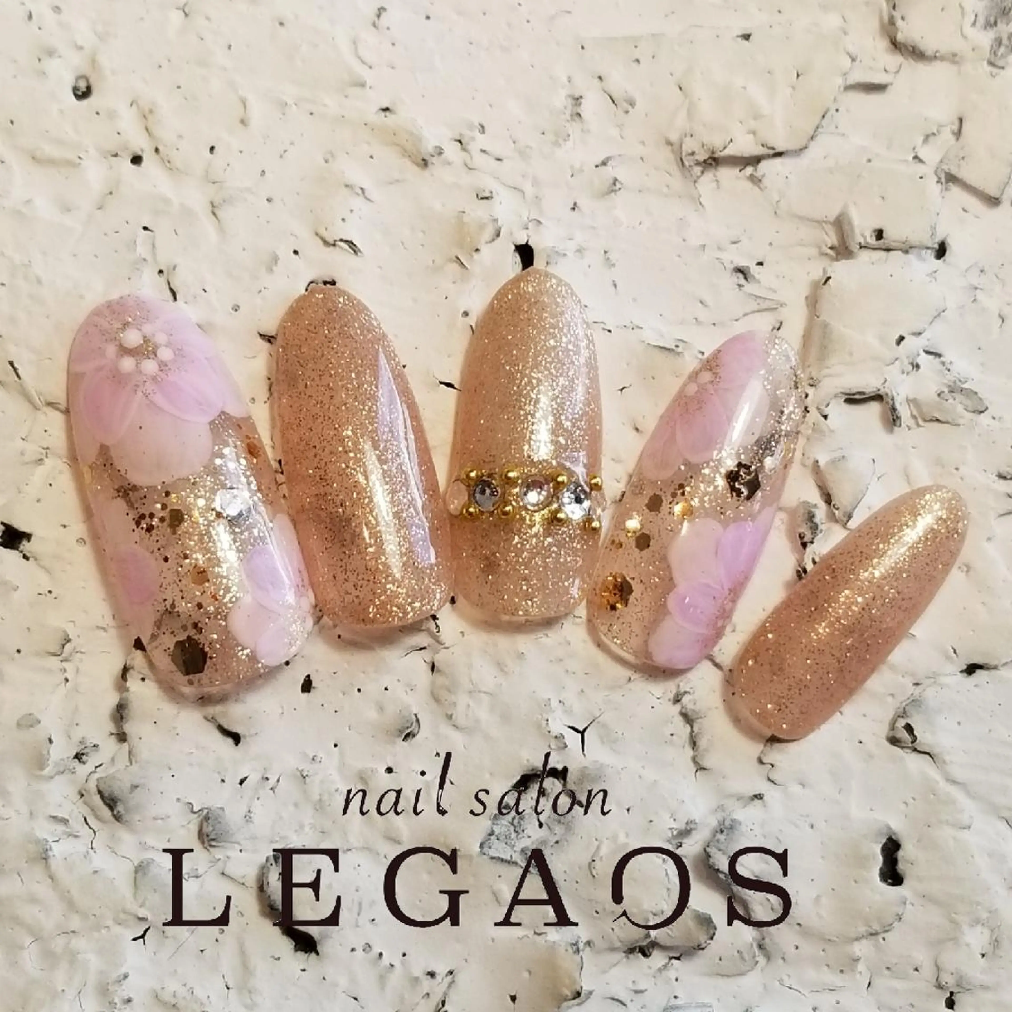 ネイル センター南 LEGAOSともこのネイルデザイン