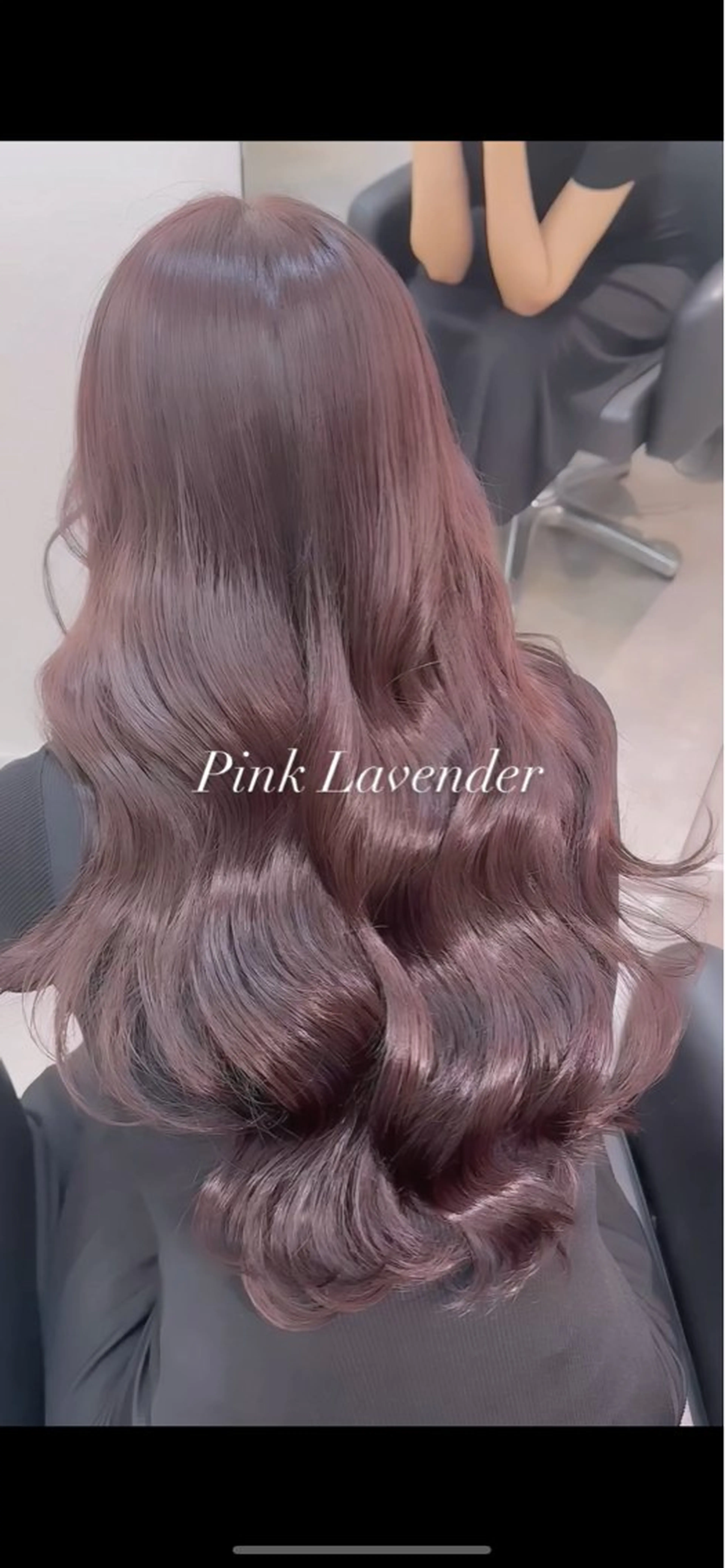 ロング 𝑦𝑢𝑟𝑖𝑎 MIRAのヘアスタイル