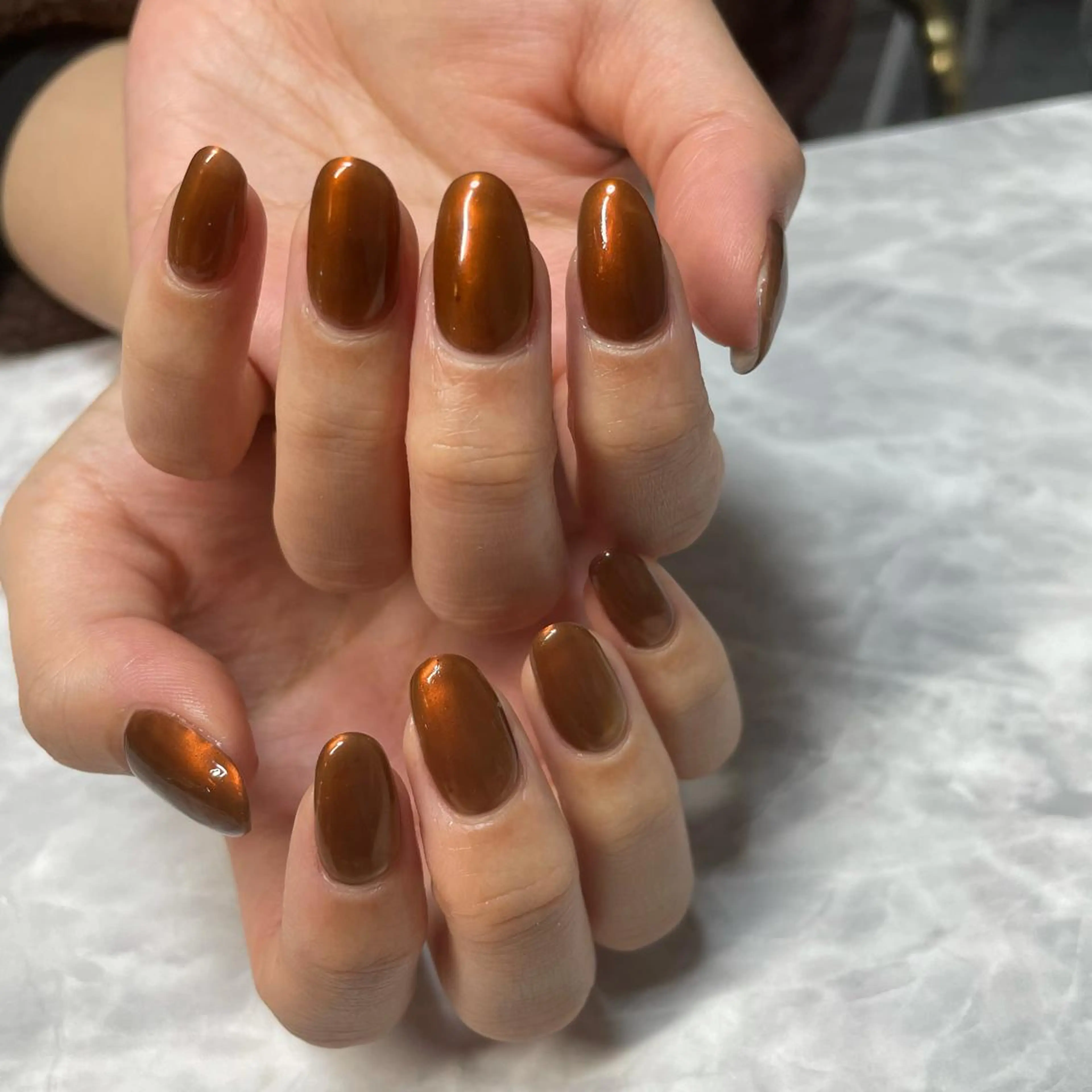 ネイル ミラーネイル ハンドネイル Aleum所属・Nail Salon Aleumのネイルデザイン
