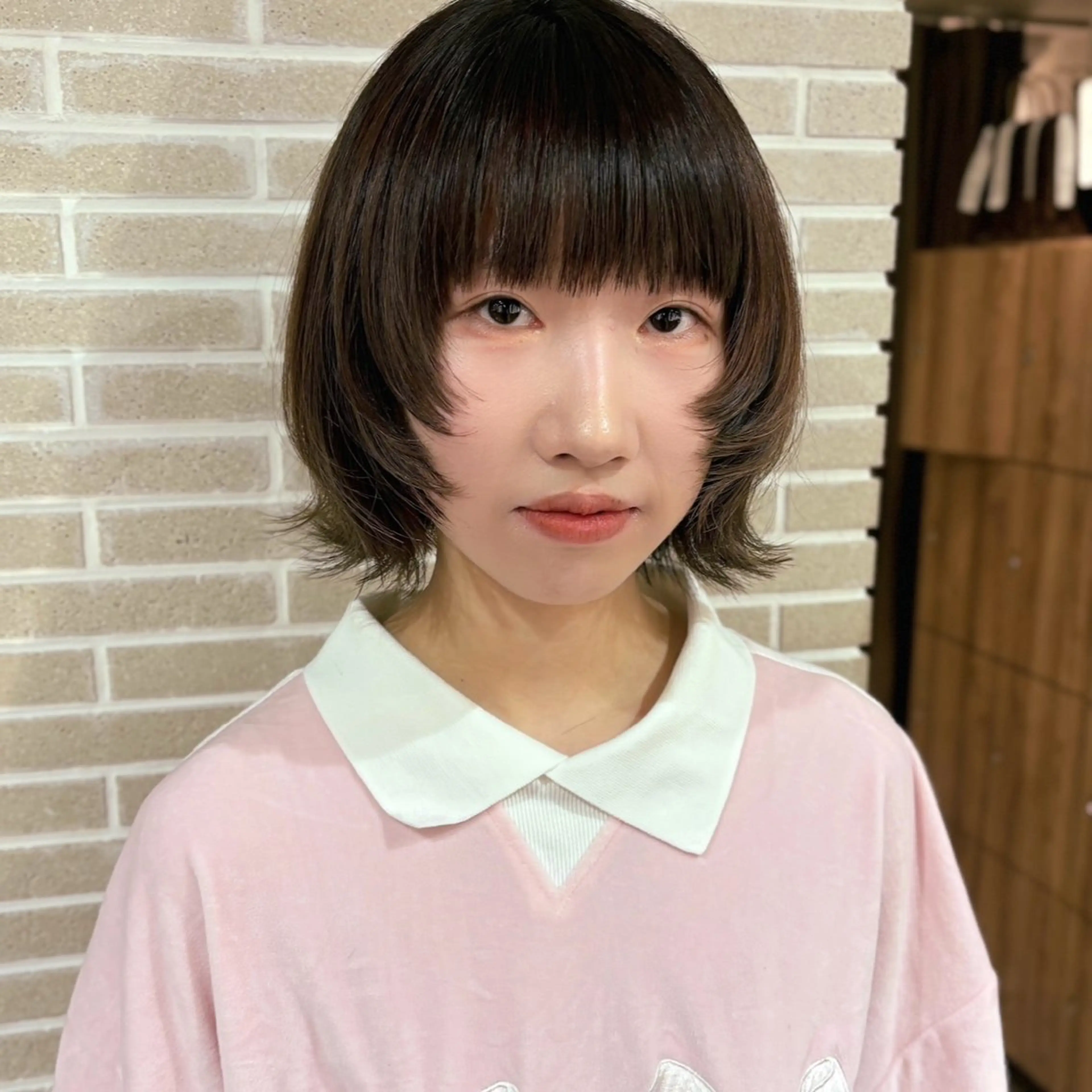 ショート カット レイヤーカット⭐️ ブリーチ桑原 日花理のヘアスタイル