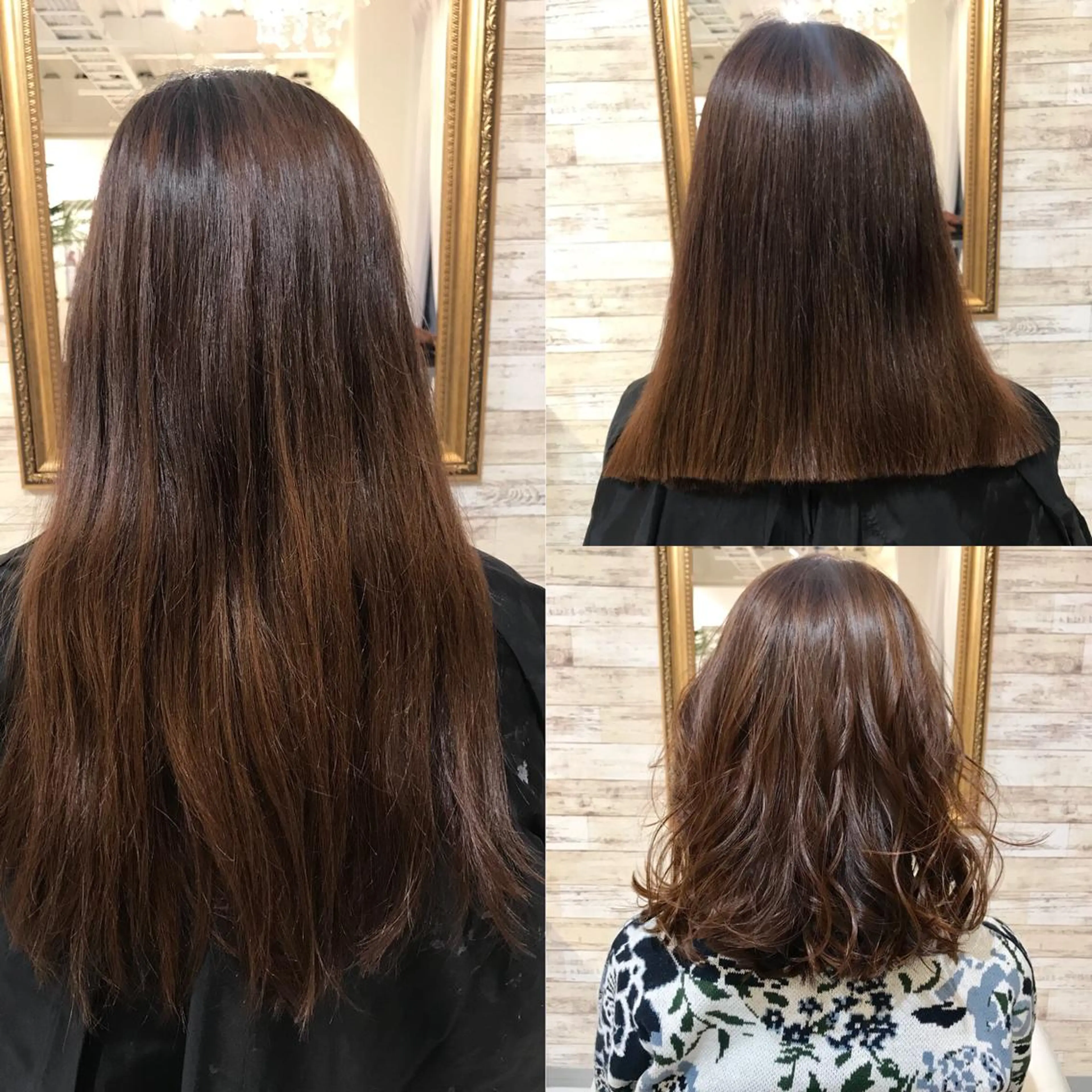 ミディアム カラー MARDI GRAS 蘭丸のヘアスタイル