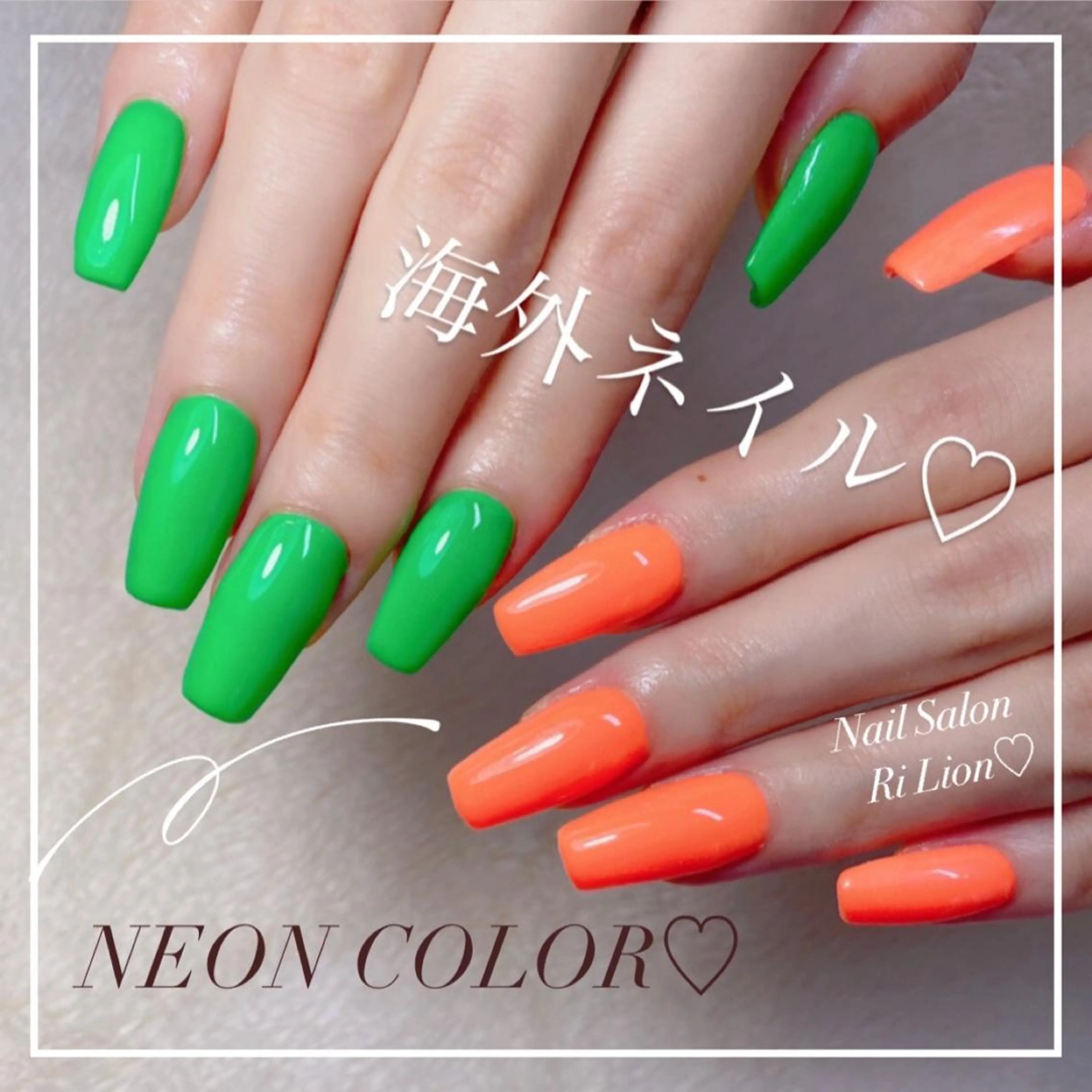 ネイル ハンドネイル RiLion💗 Risa🦋💜のネイルデザイン