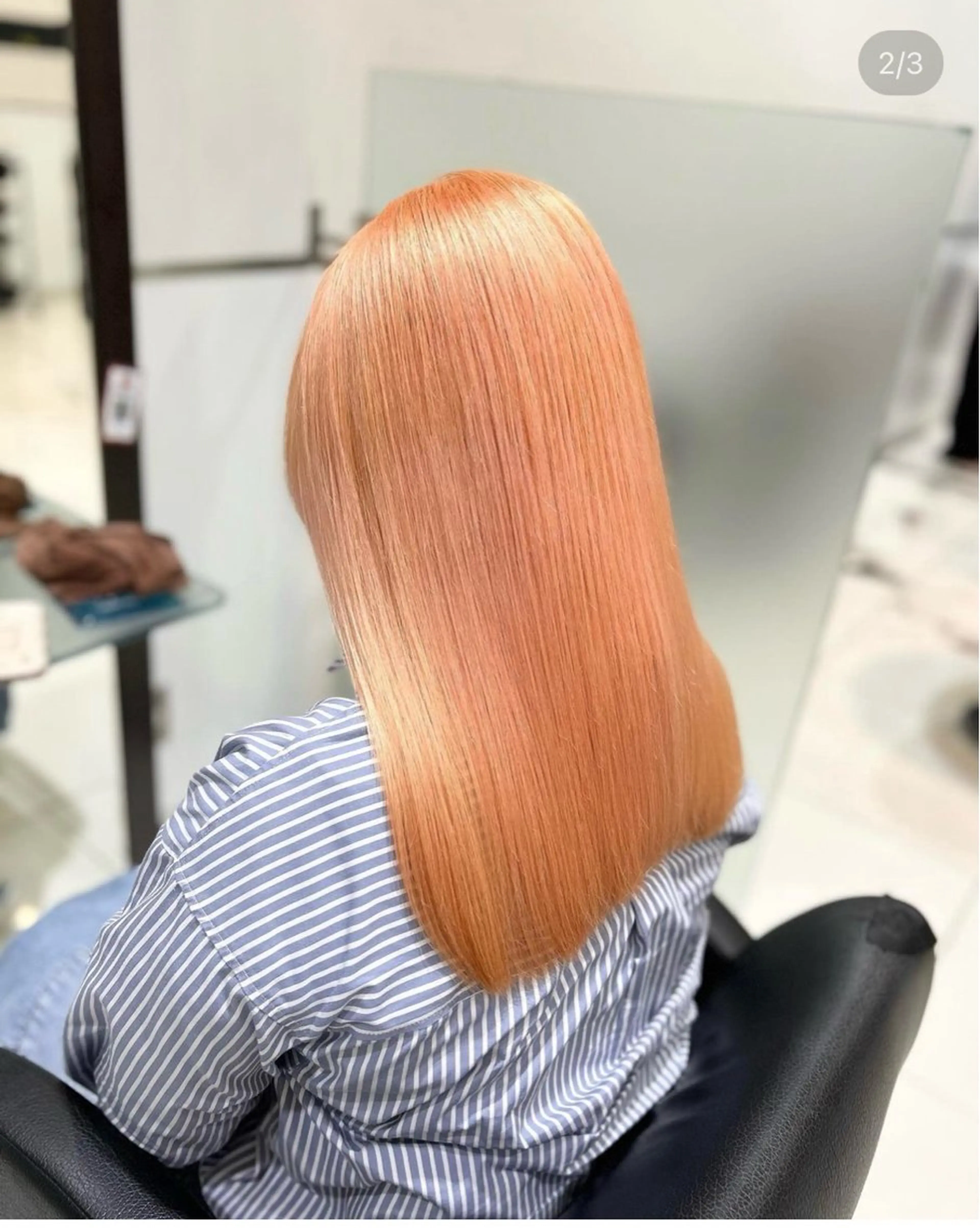 セミロング ヘアカラー 💫渡部 永唯💫のヘアスタイル