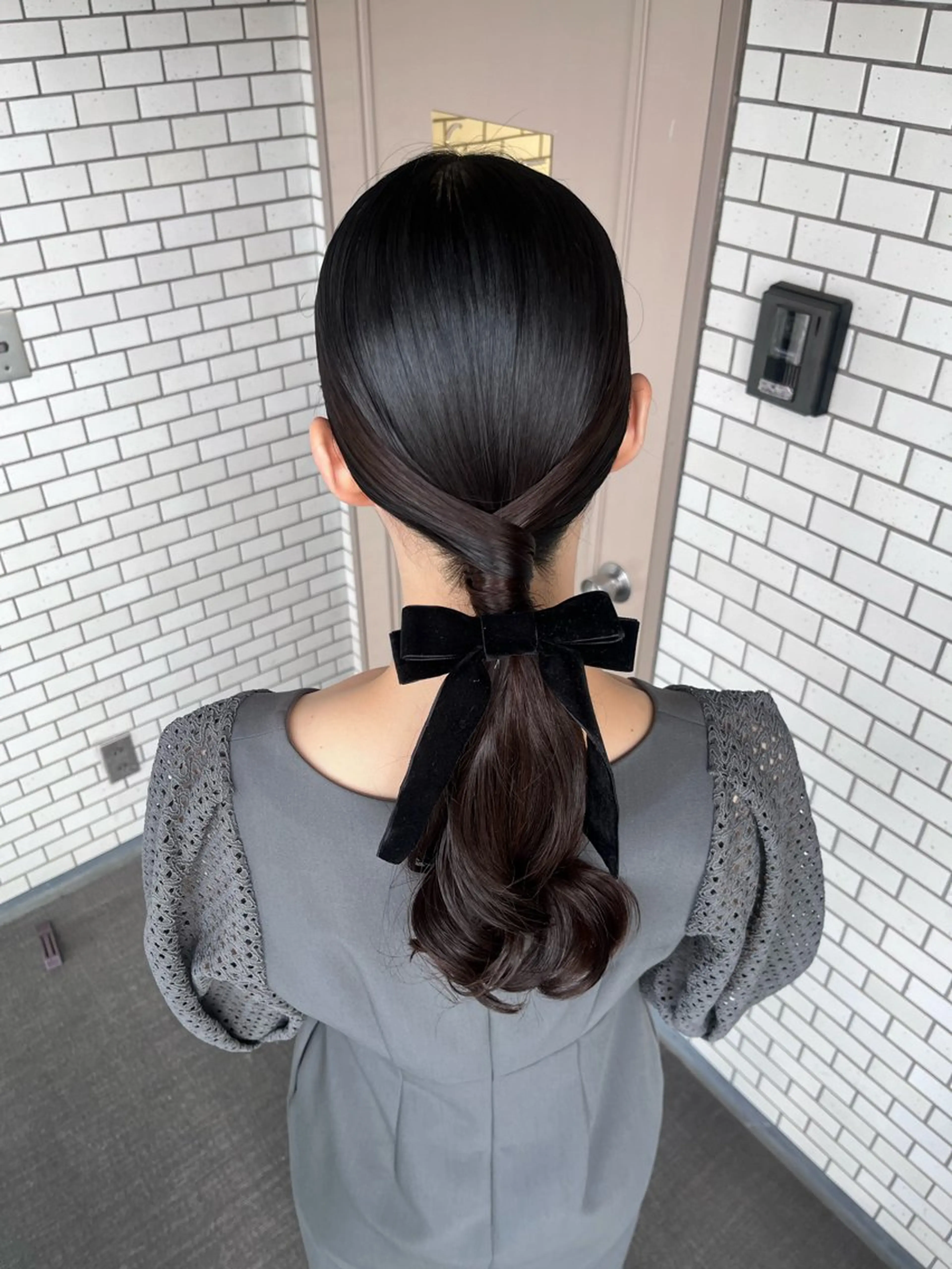 ヘアアレンジ ヘアセット 参列 ✽ 推し活ヘア 💕ゆり🐈🐾のヘアスタイル