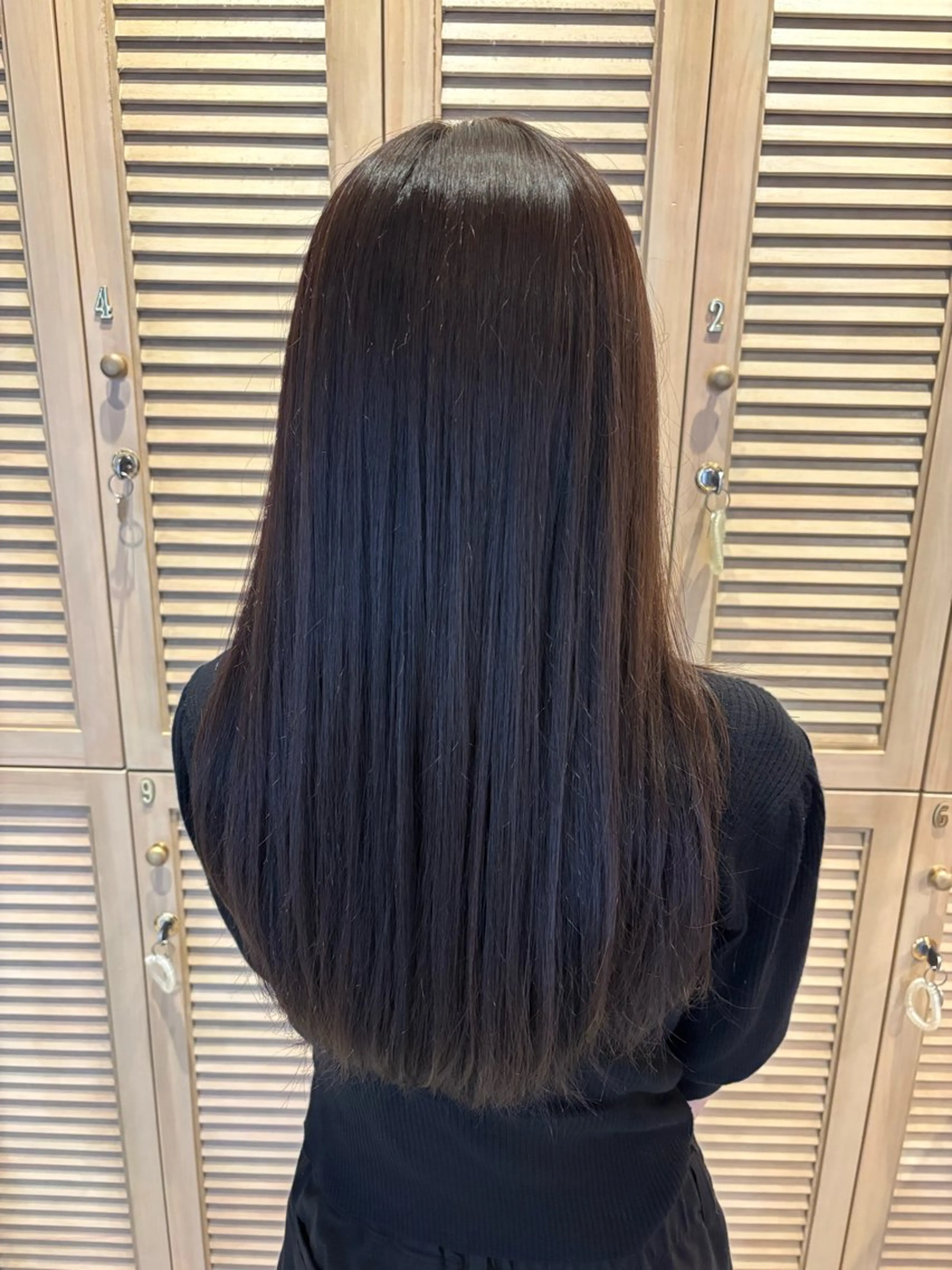 ロング ヘアカラー トリートメント 中野まな /elto四条烏丸店のヘアスタイル