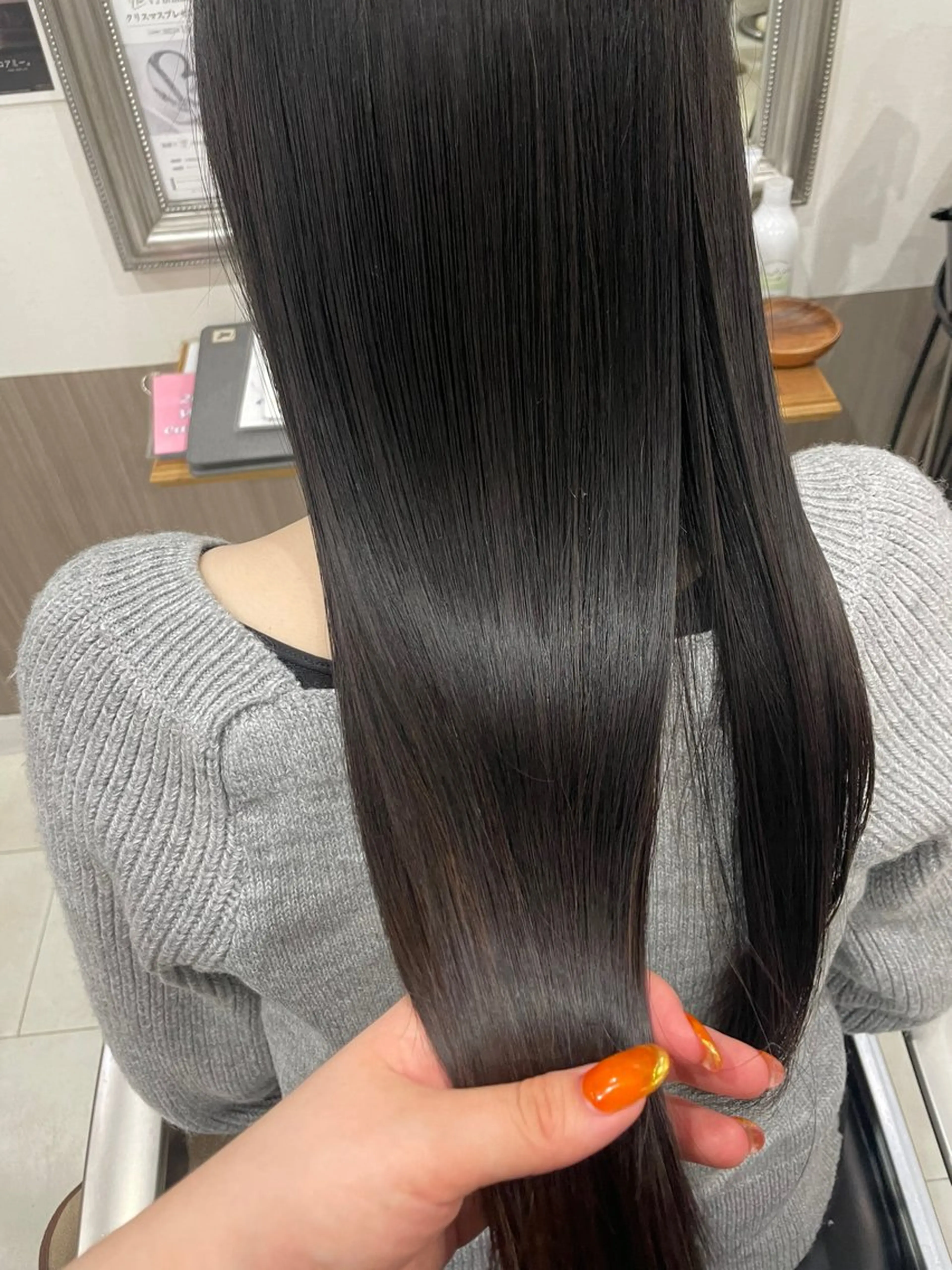 ロング 髪質改善 トリートメント ヘアカラー SINCE【シンス】所属・Hika.ハイトーン 髪質改善🩵ᩚ🫧のヘアスタイル