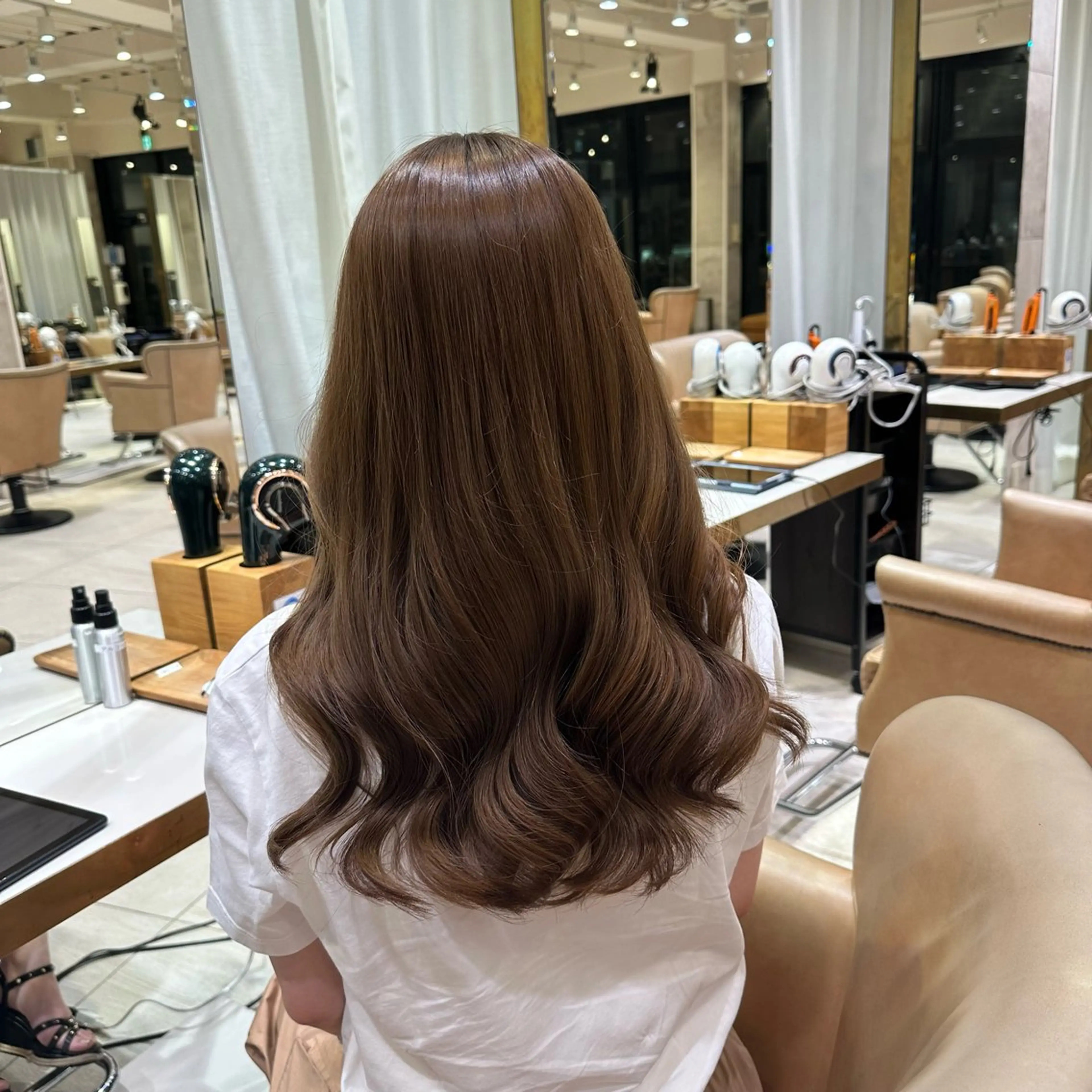 ミディアム 山見 陽のヘアスタイル