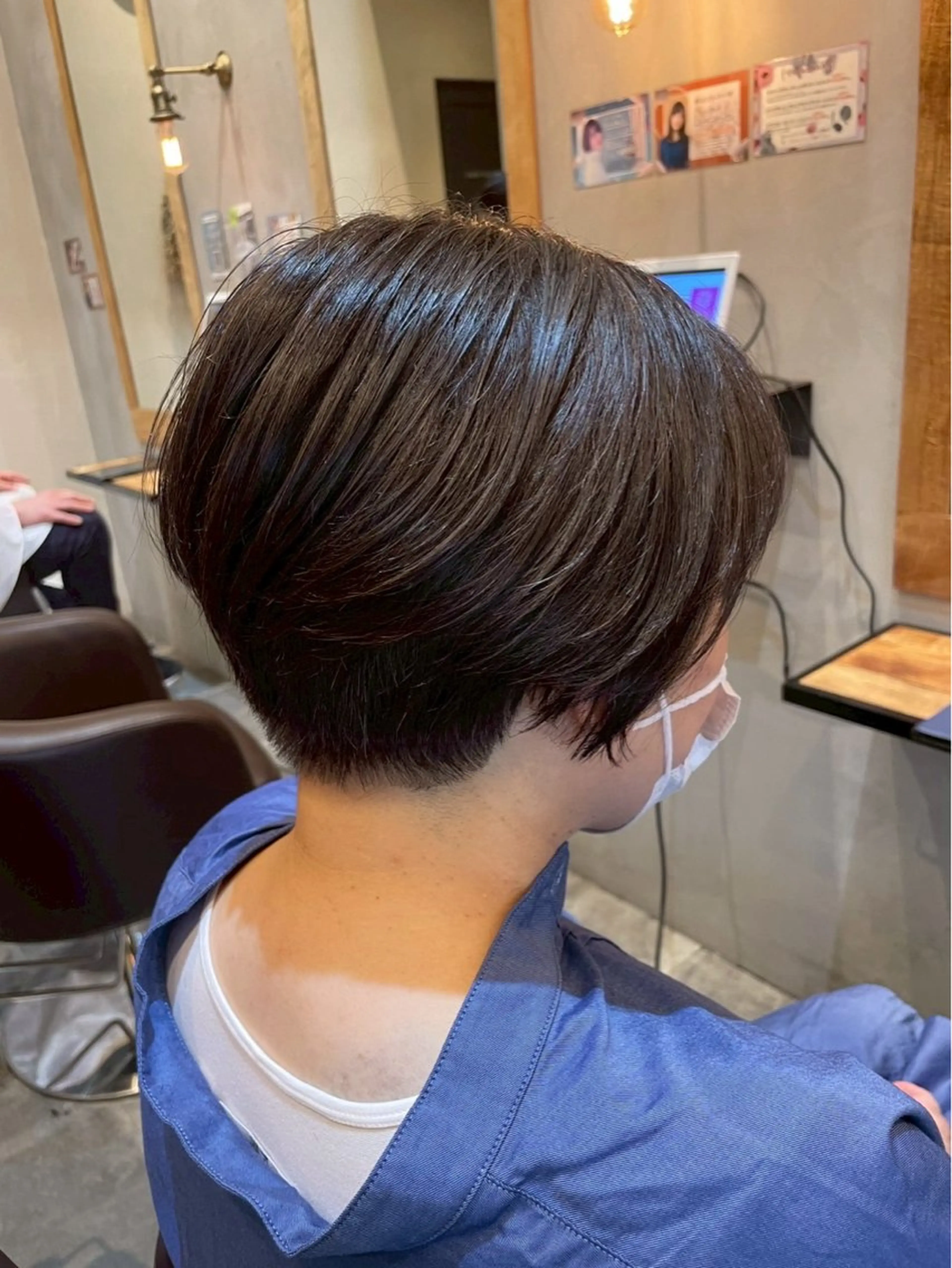 ショート ショートヘア 《PARAGO緑橋》 内田美結のヘアスタイル