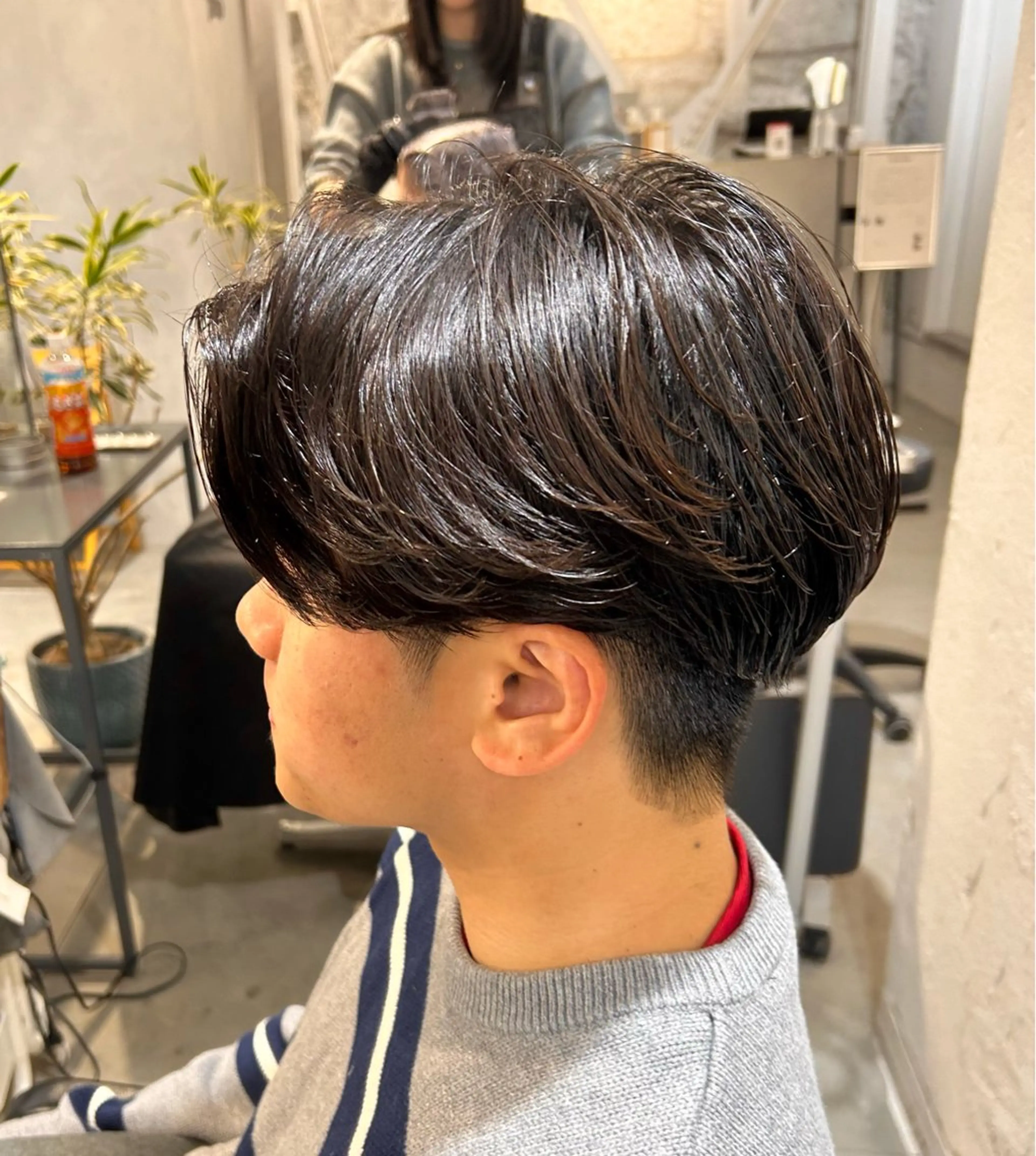 パーマ メンズ カット 縮毛矯正 トリートメント ヘアセット 💈メンズパーマの 匠💈曲がる縮毛矯正のヘアスタイル