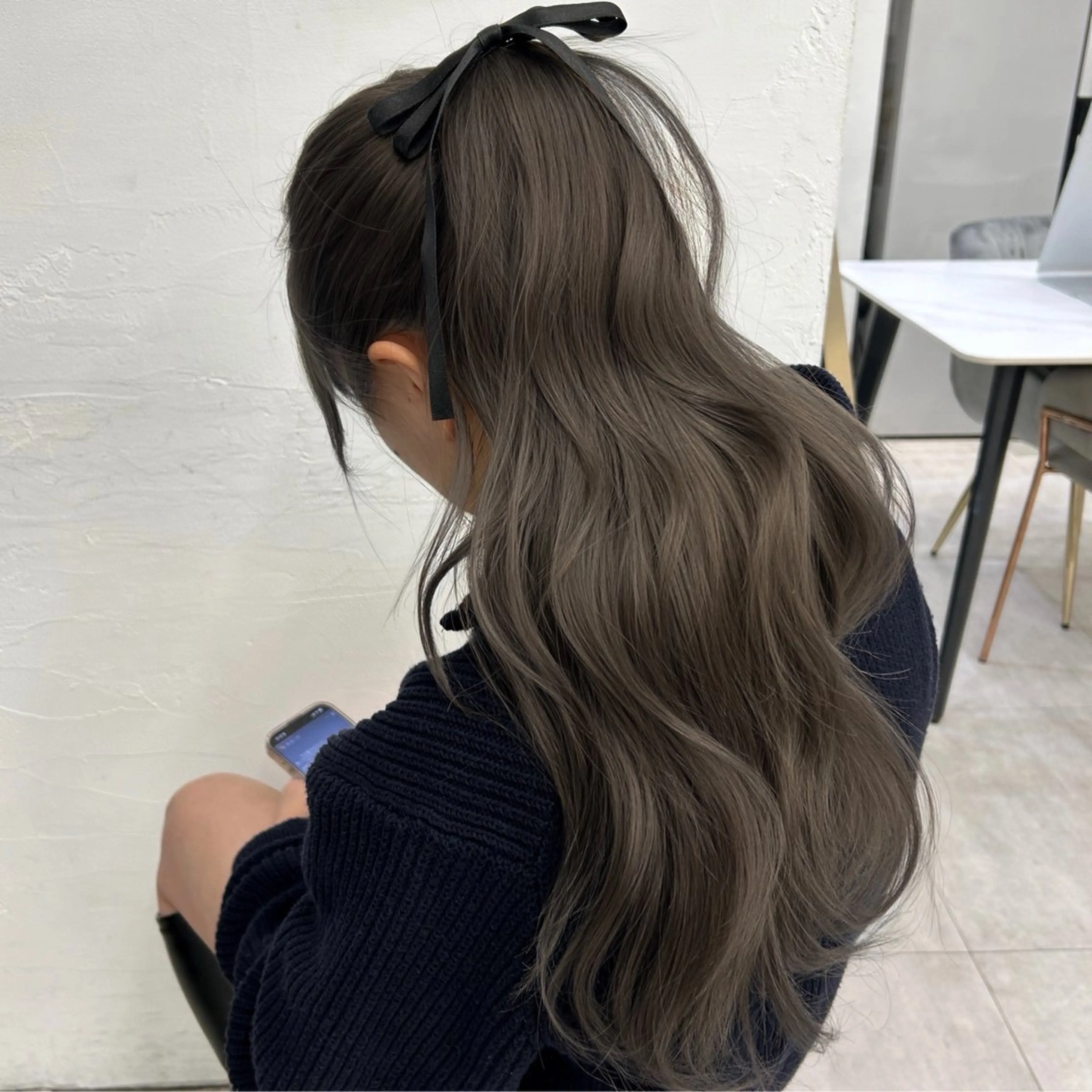 カラー カット ヘアカラー トリートメント 透明感カラー 古山 結季🌙🖤のヘアスタイル