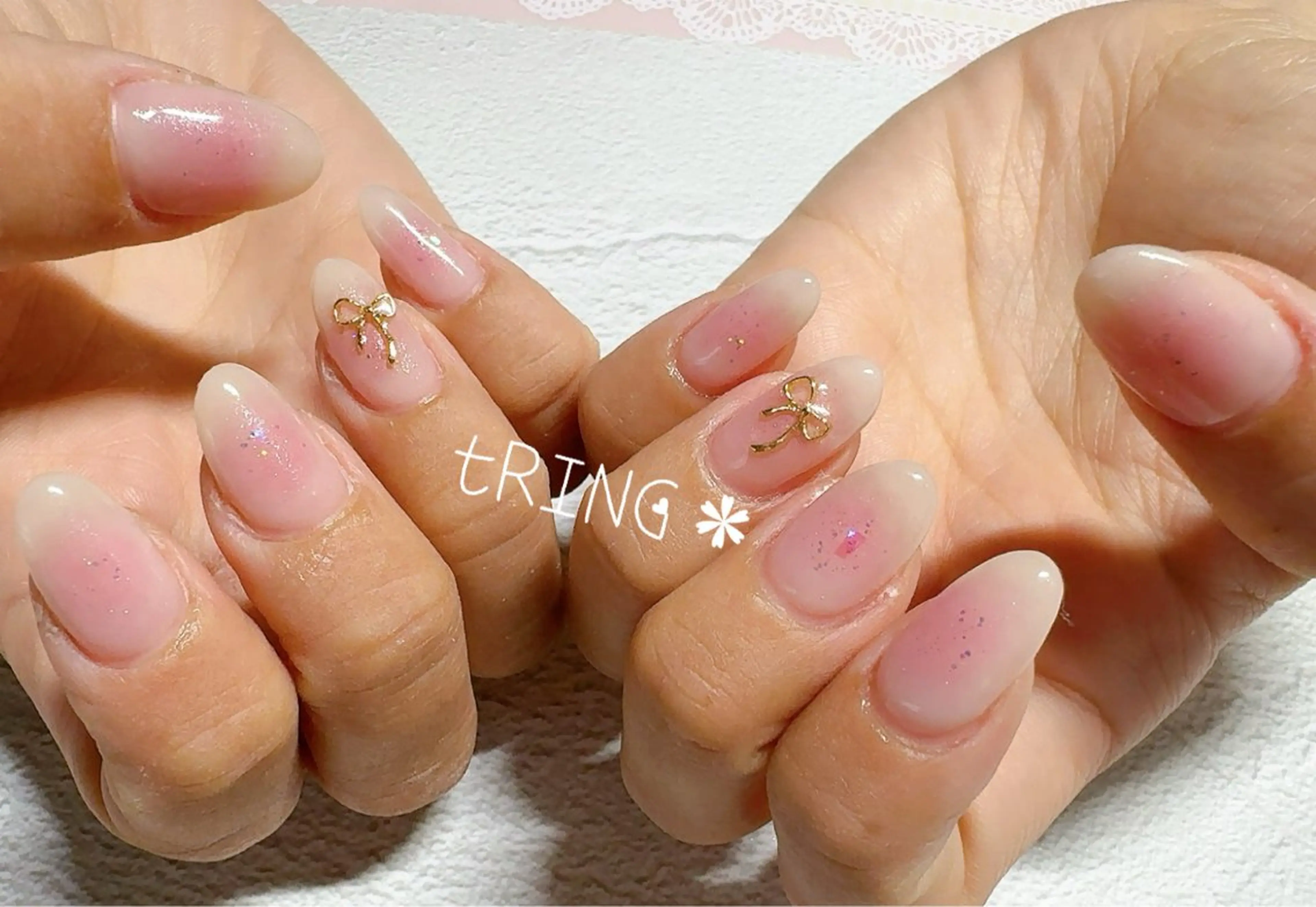 ネイル ハンドネイル tRING＊ しいの木台のネイルデザイン