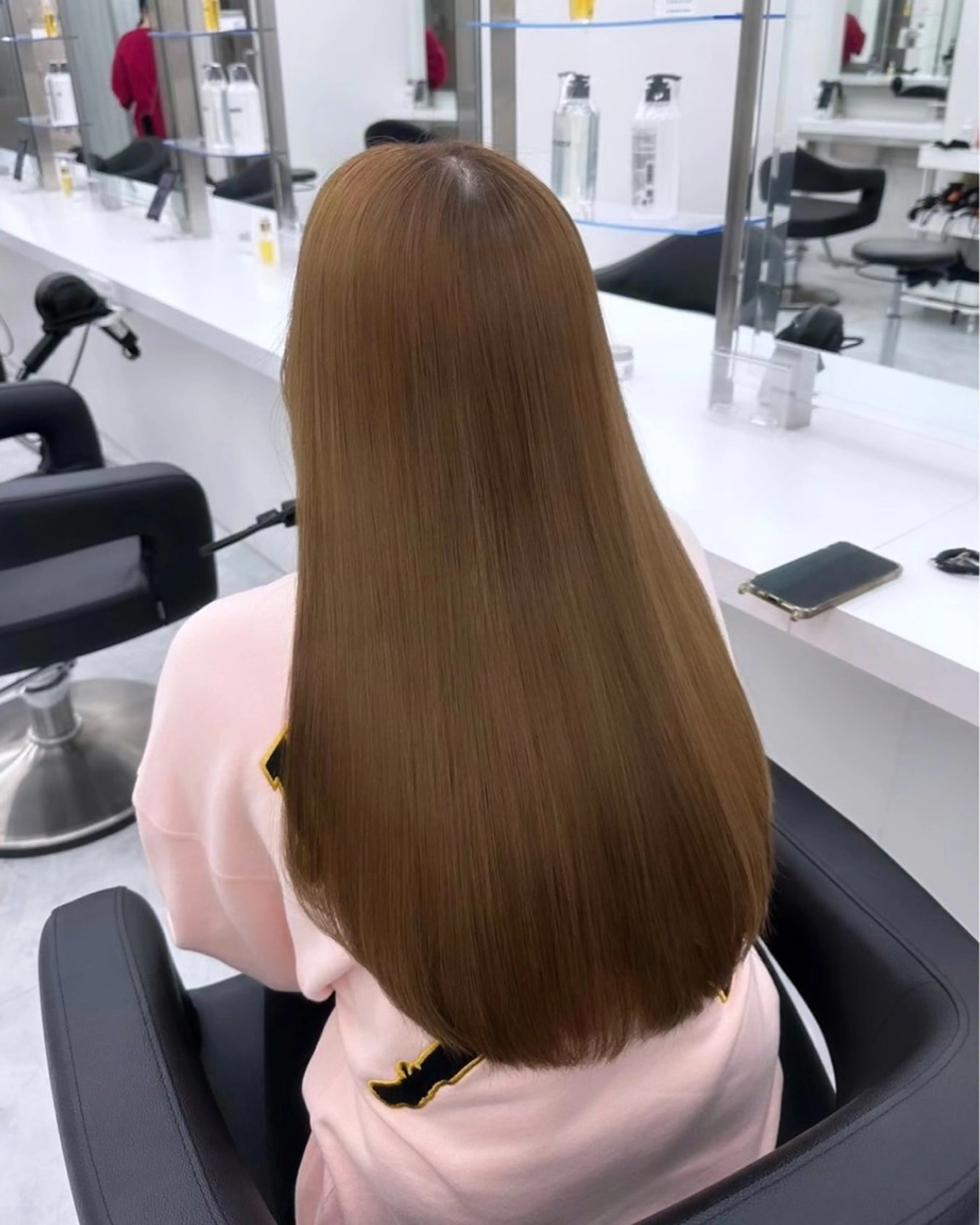 カラー ヘアカラー トリートメント 抜け感hair Mayu/ブリーチのヘアスタイル