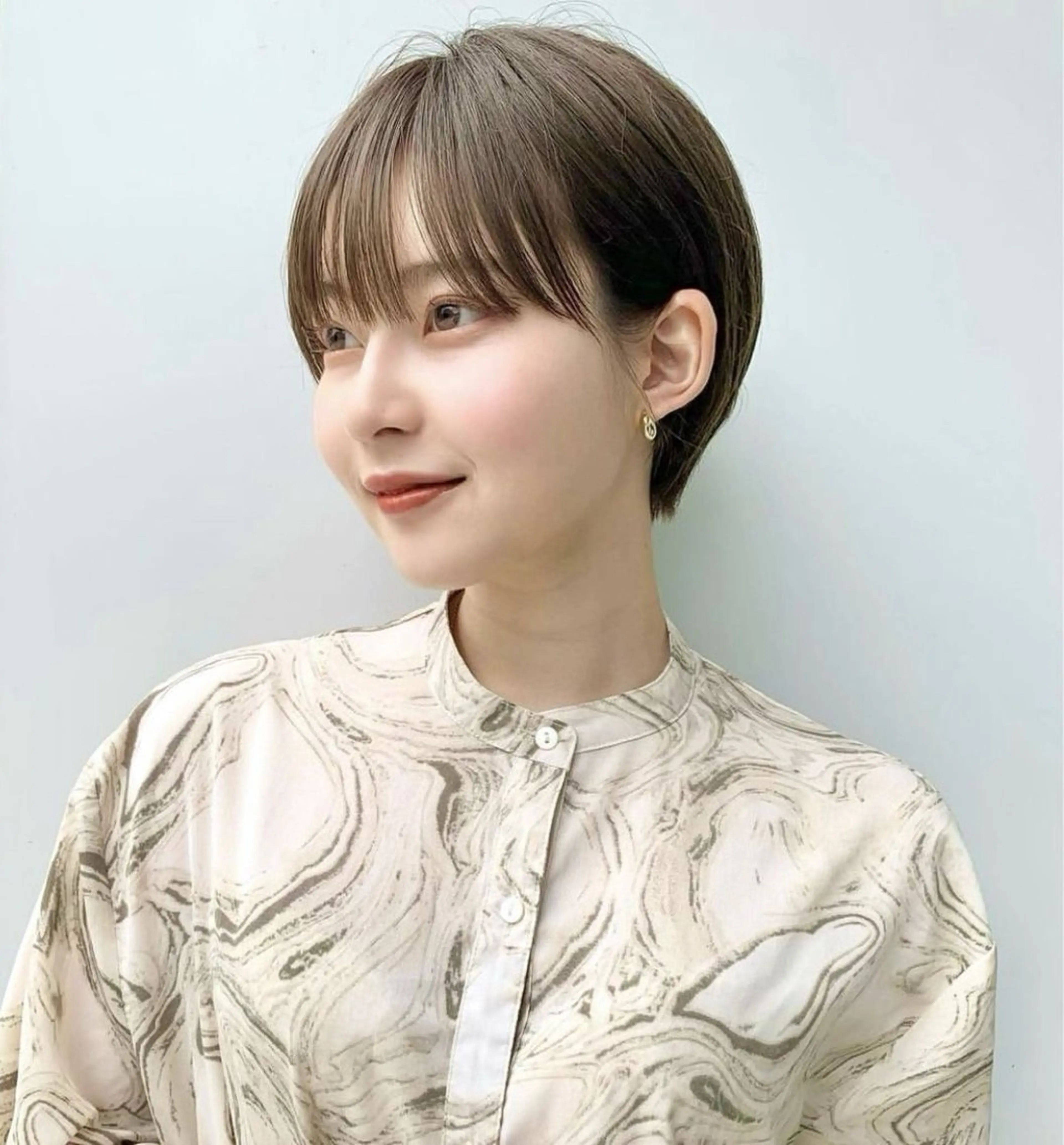 ショート ボブ レイヤーカット ショートヘア 似合わせカット🌿 表参道/諸井 芽のヘアスタイル