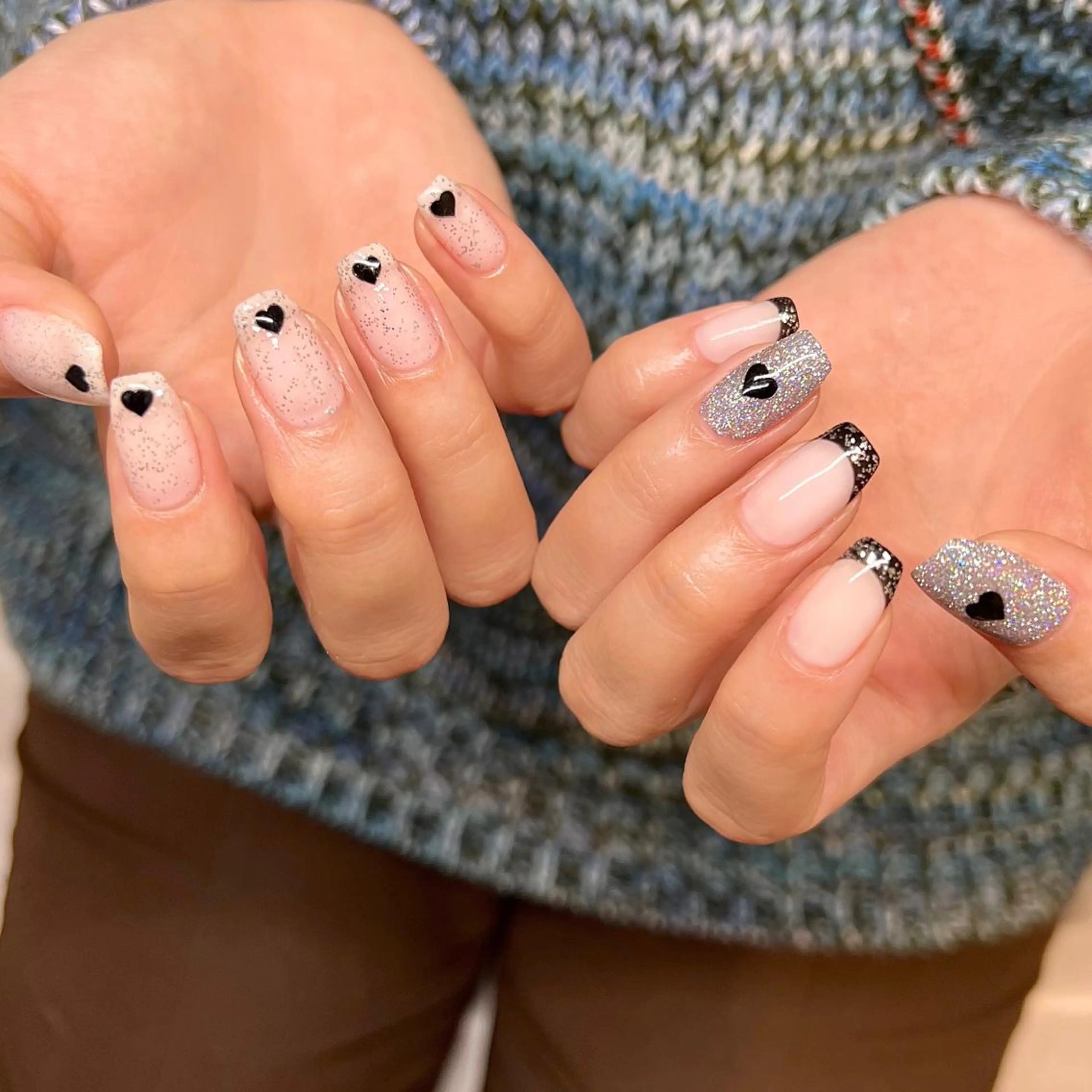 セミロング ネイル マツエク・マツパ ハンドネイル REVIA_nail maiのネイルデザイン