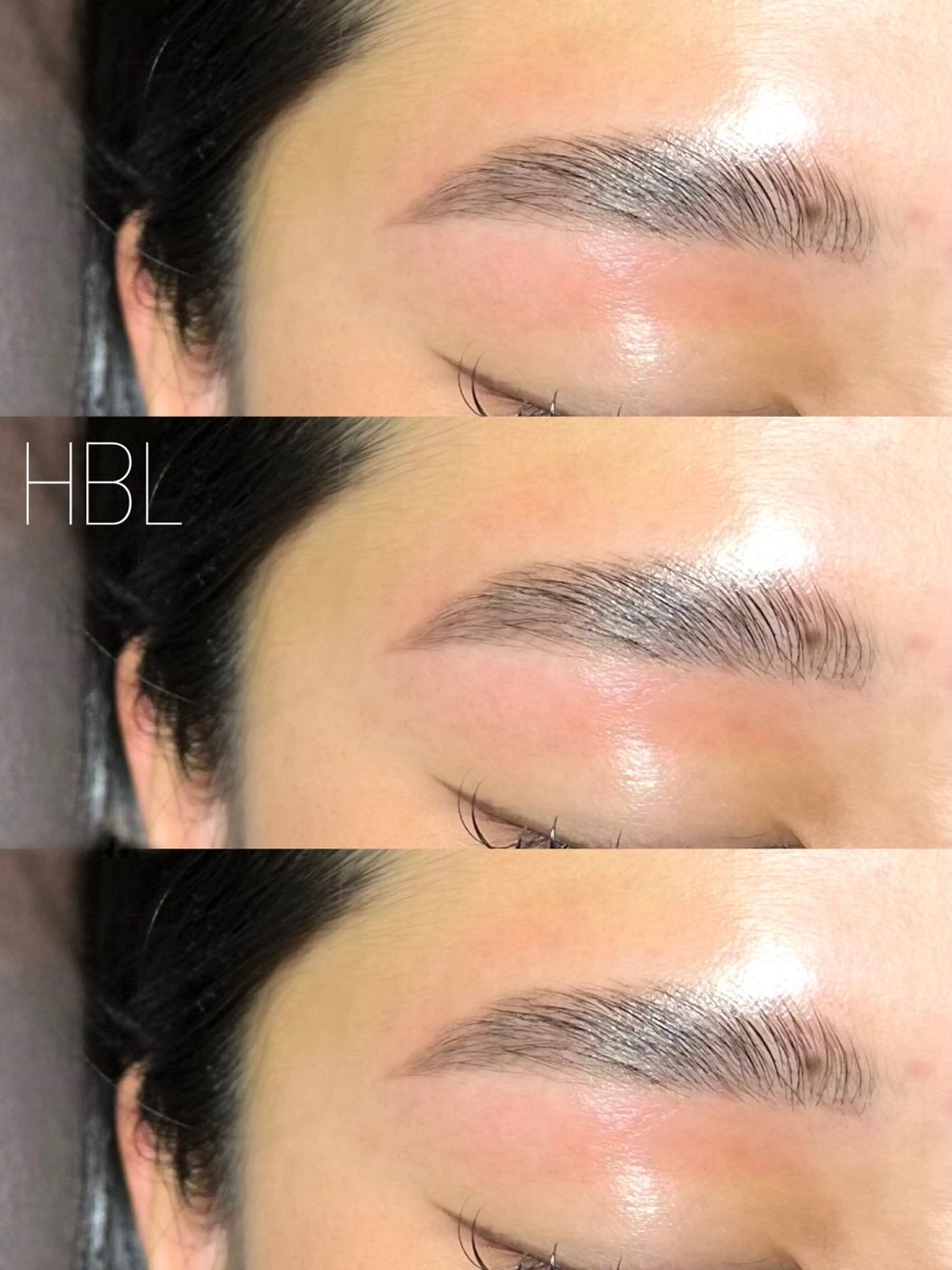 ハリウッドブロウリフト/アイブロウwaxt付の写真