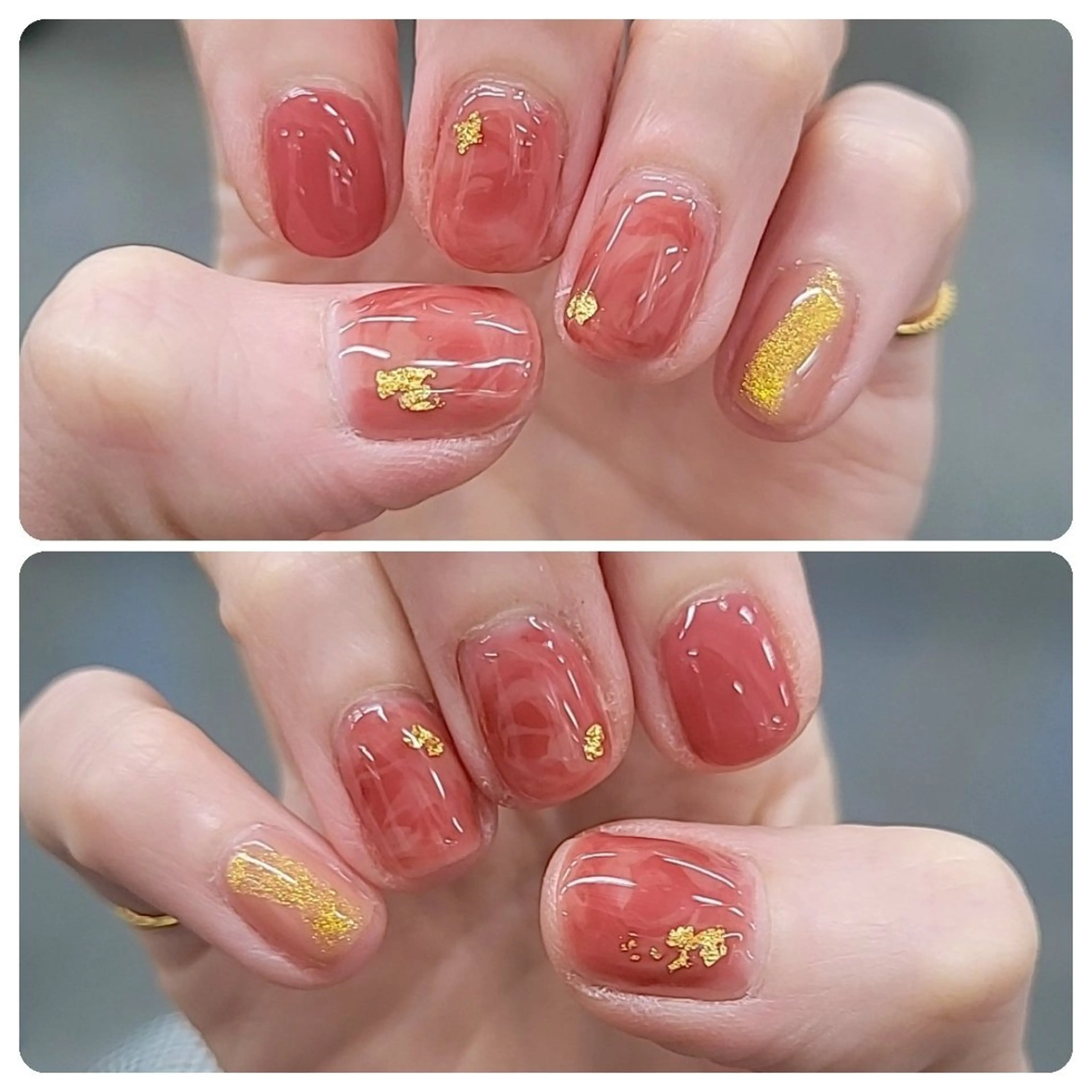 ネイル 赤色 🌸aoi nail24のネイルデザイン