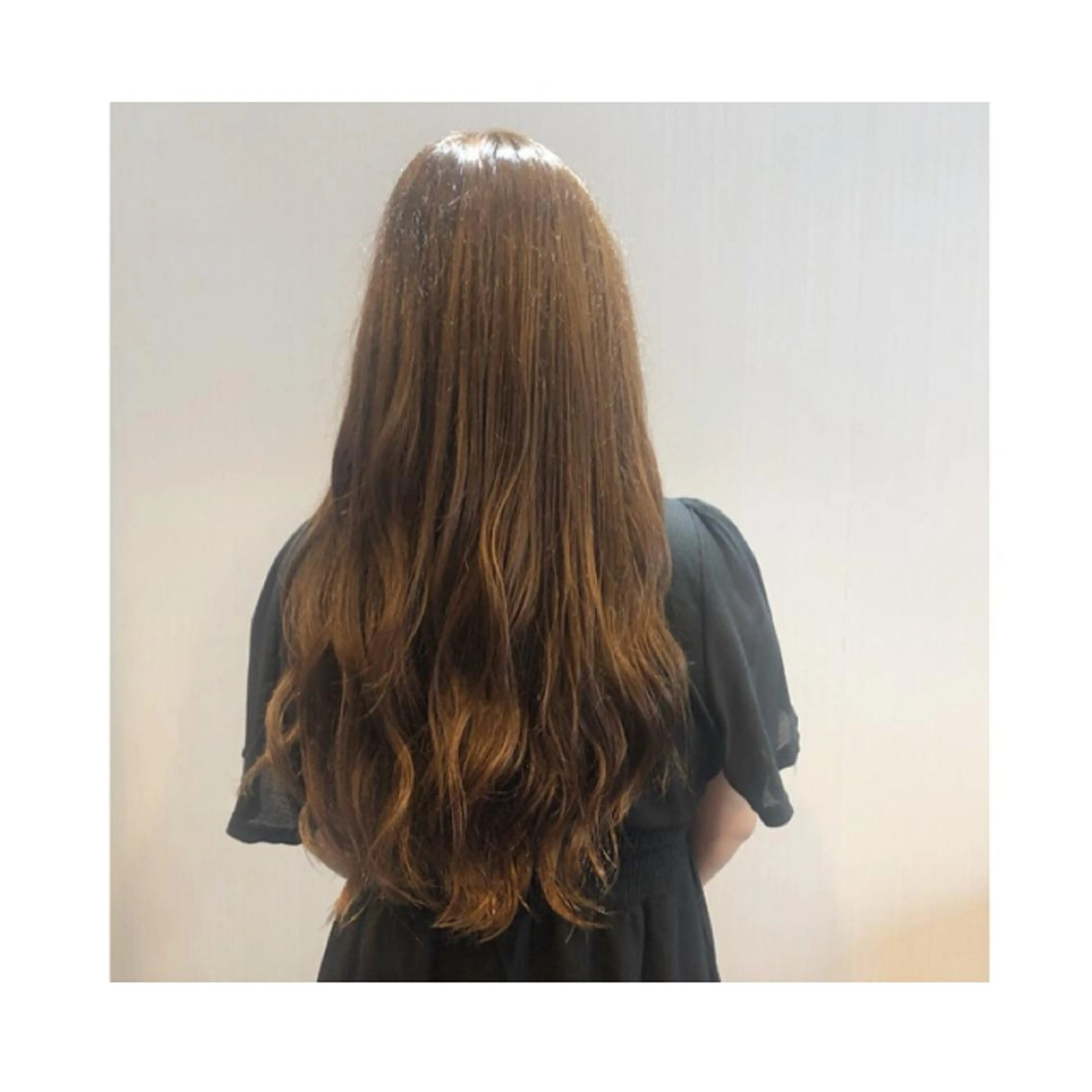 ロング アッシュ ヘアカラー トリートメント ❁⃘ ち だ り さ ❁⃘のヘアスタイル