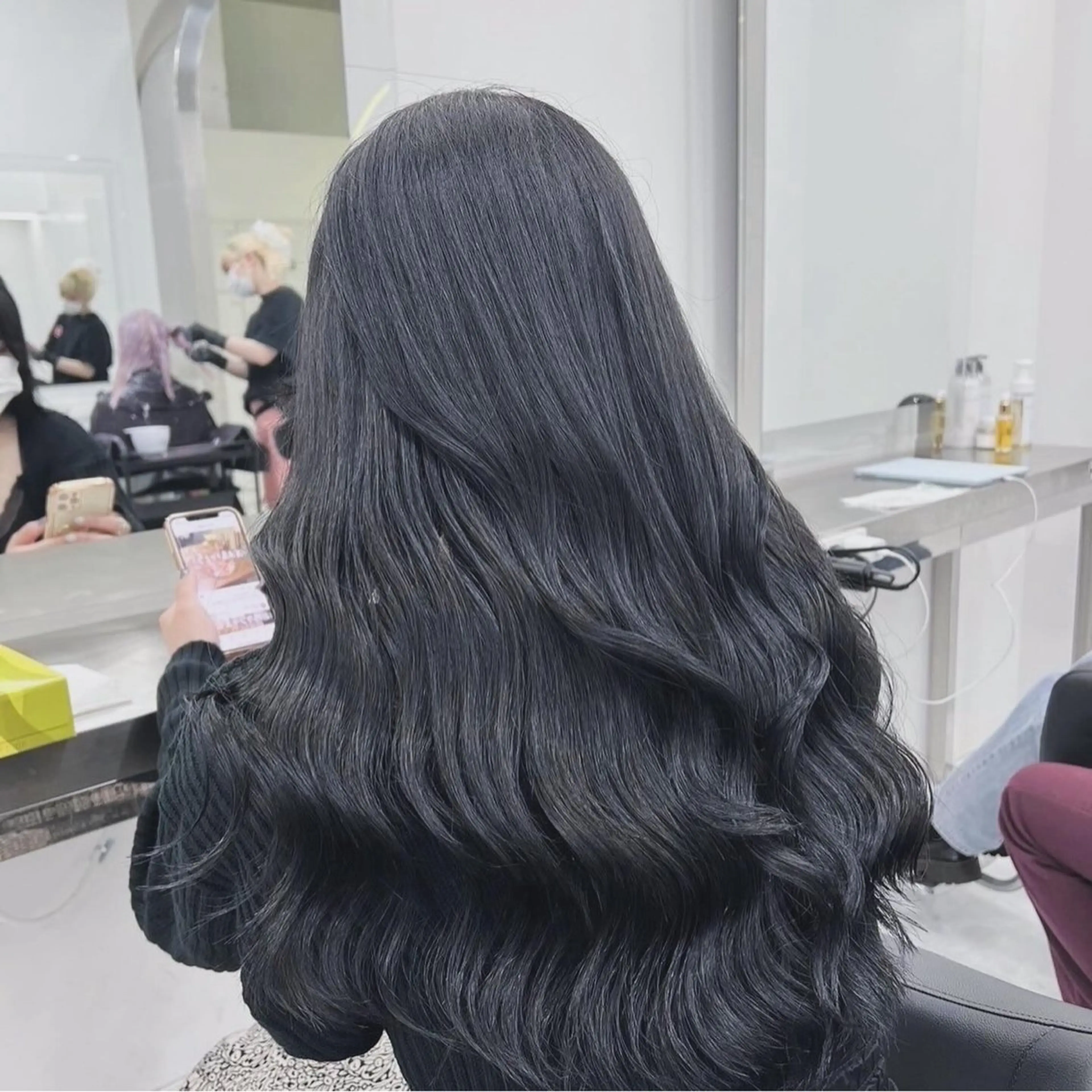 ロング カラー トレンドモテヘア🎀 minato🍨🩰のヘアスタイル