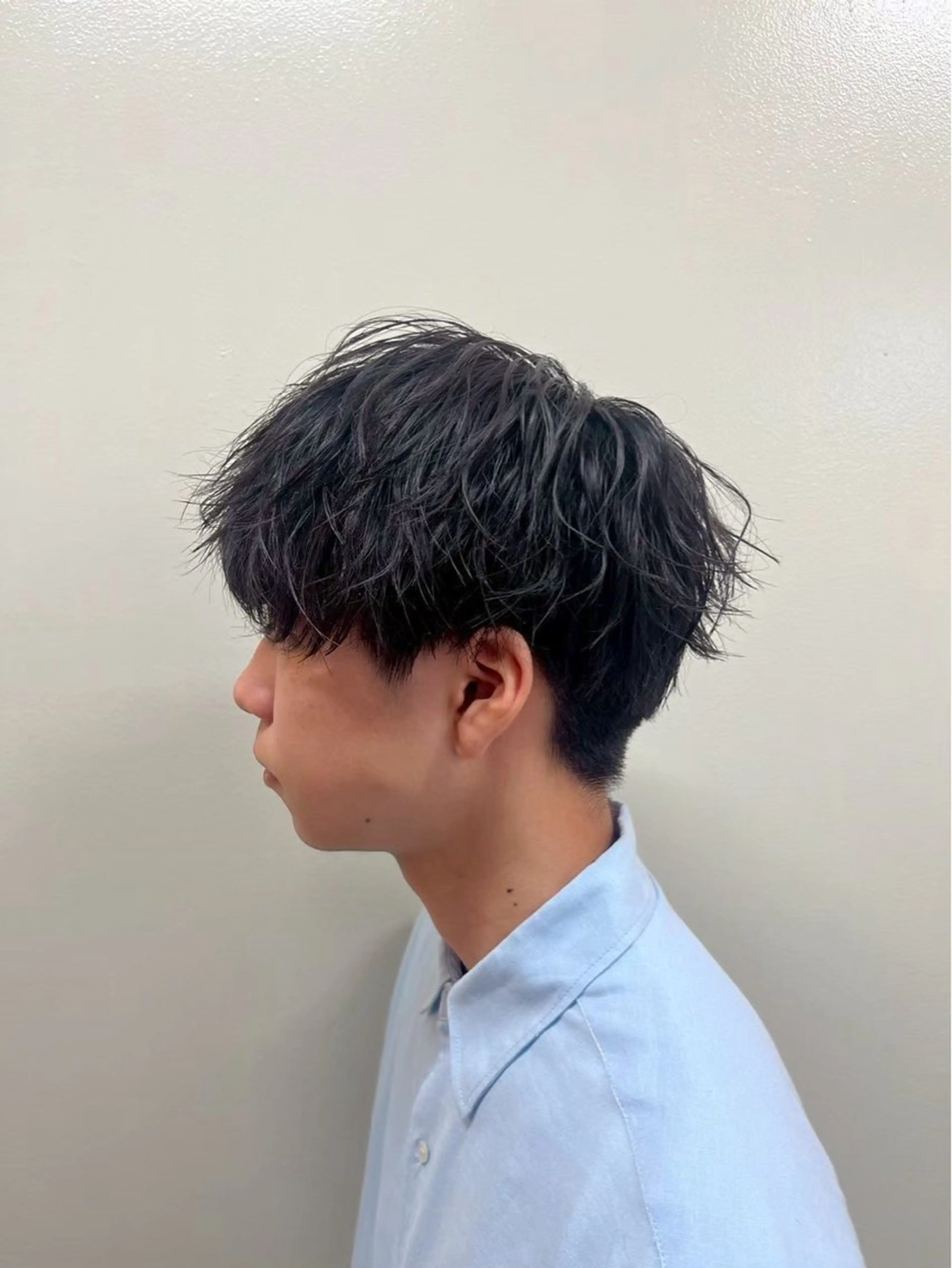メンズ カット Men's/センタｰ 分け/マッシュ/海里のヘアスタイル