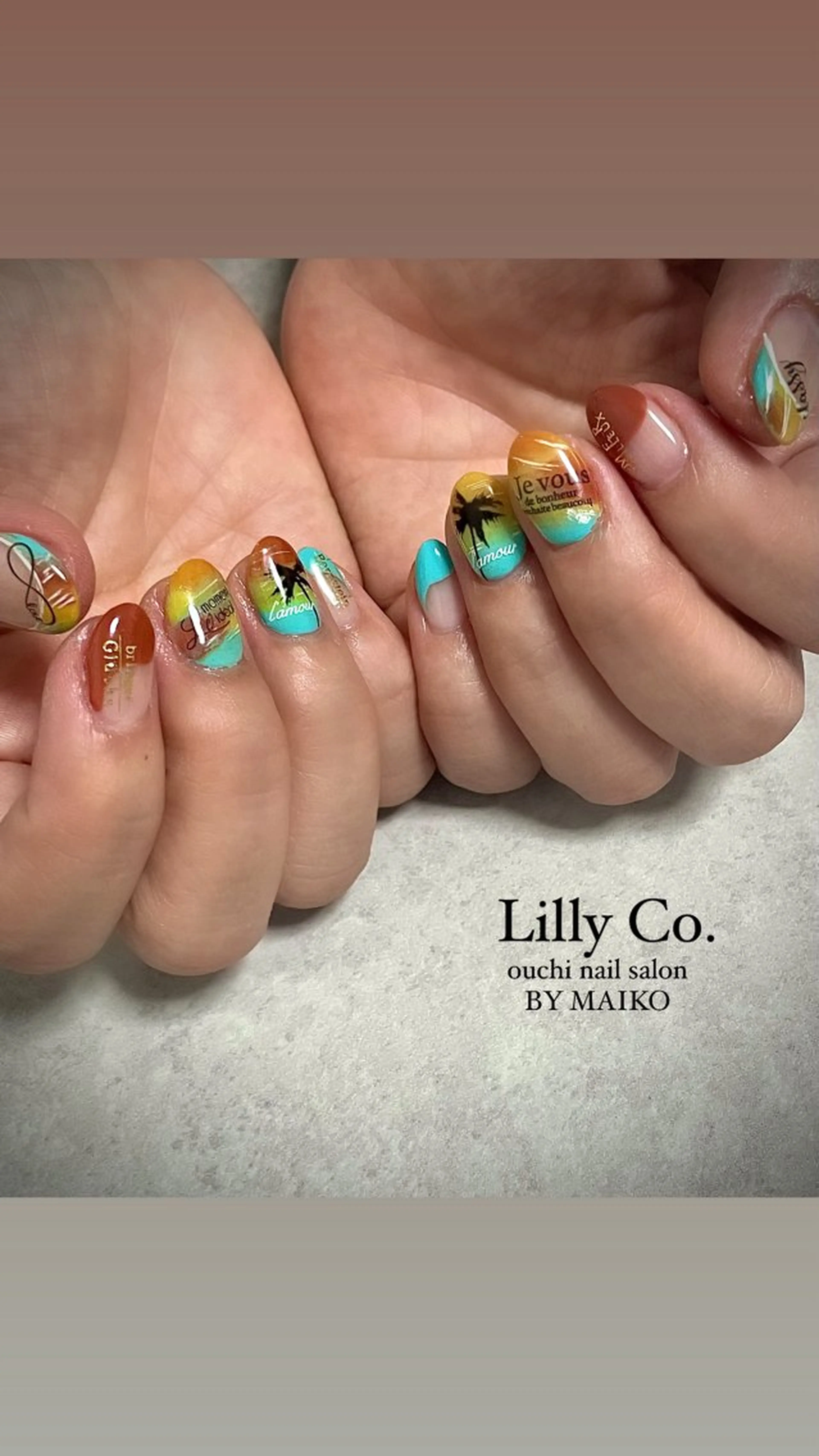 ネイル ハンドネイル ハンドケア Lilly Co.のネイルデザイン