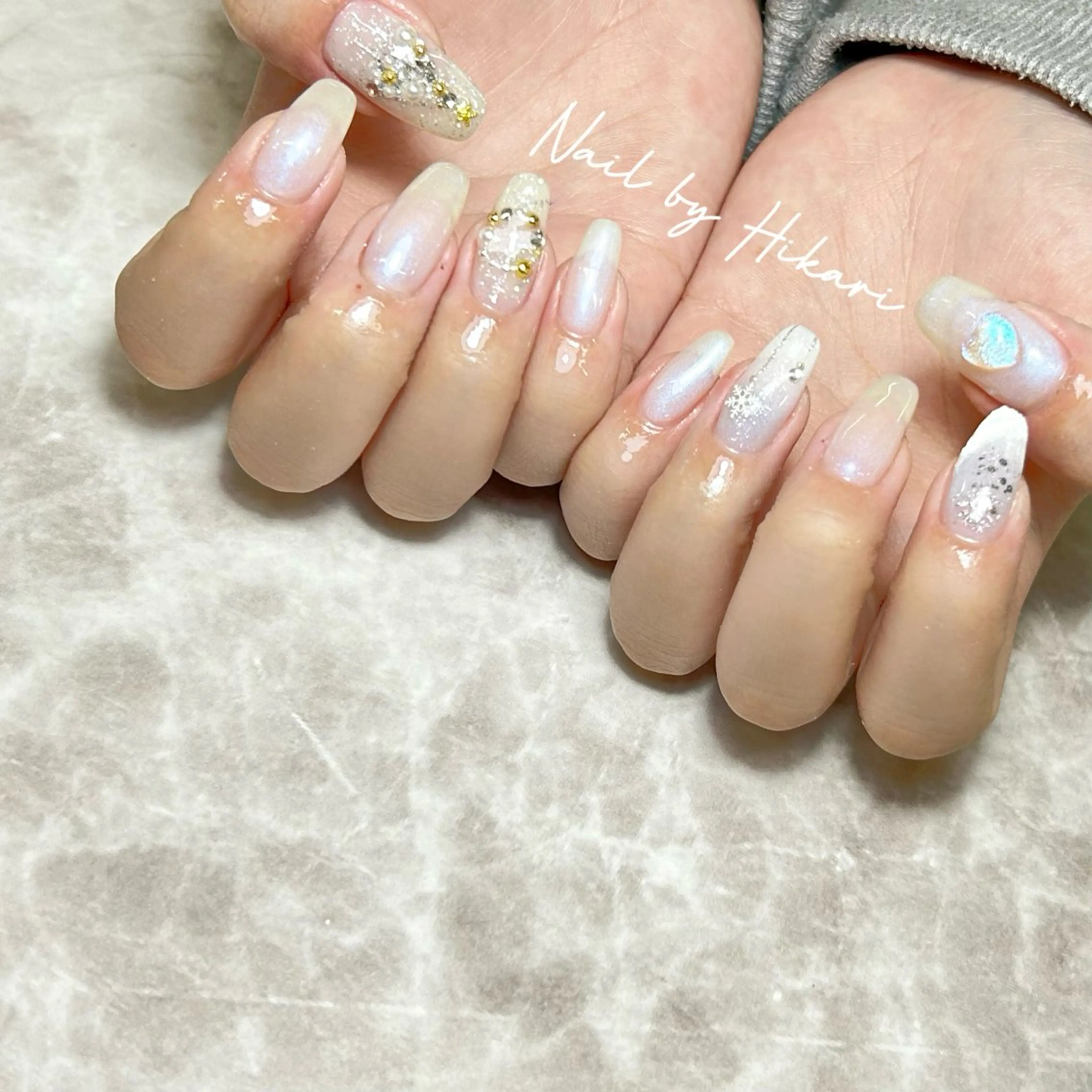 ネイル 富田 ひかりのネイルデザイン