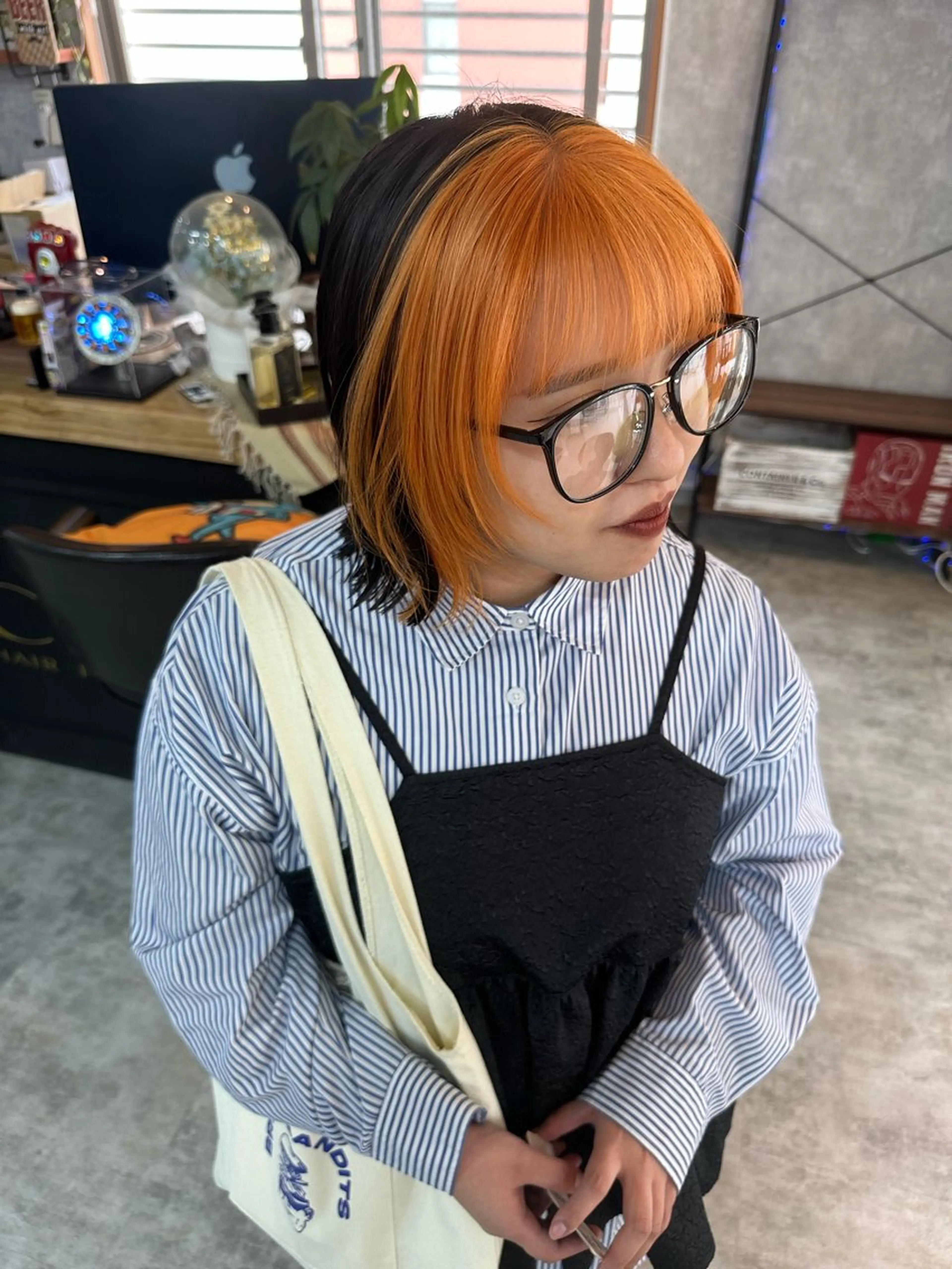 ショート 切りっぱなしボブ ショートボブ ハンサムショート 丸みショート ボブ ヘアカラー C’LD hair  produce /シールドヘア所属・モテ髪/ボブ/ショー ト/アダチフウトのヘアスタイル