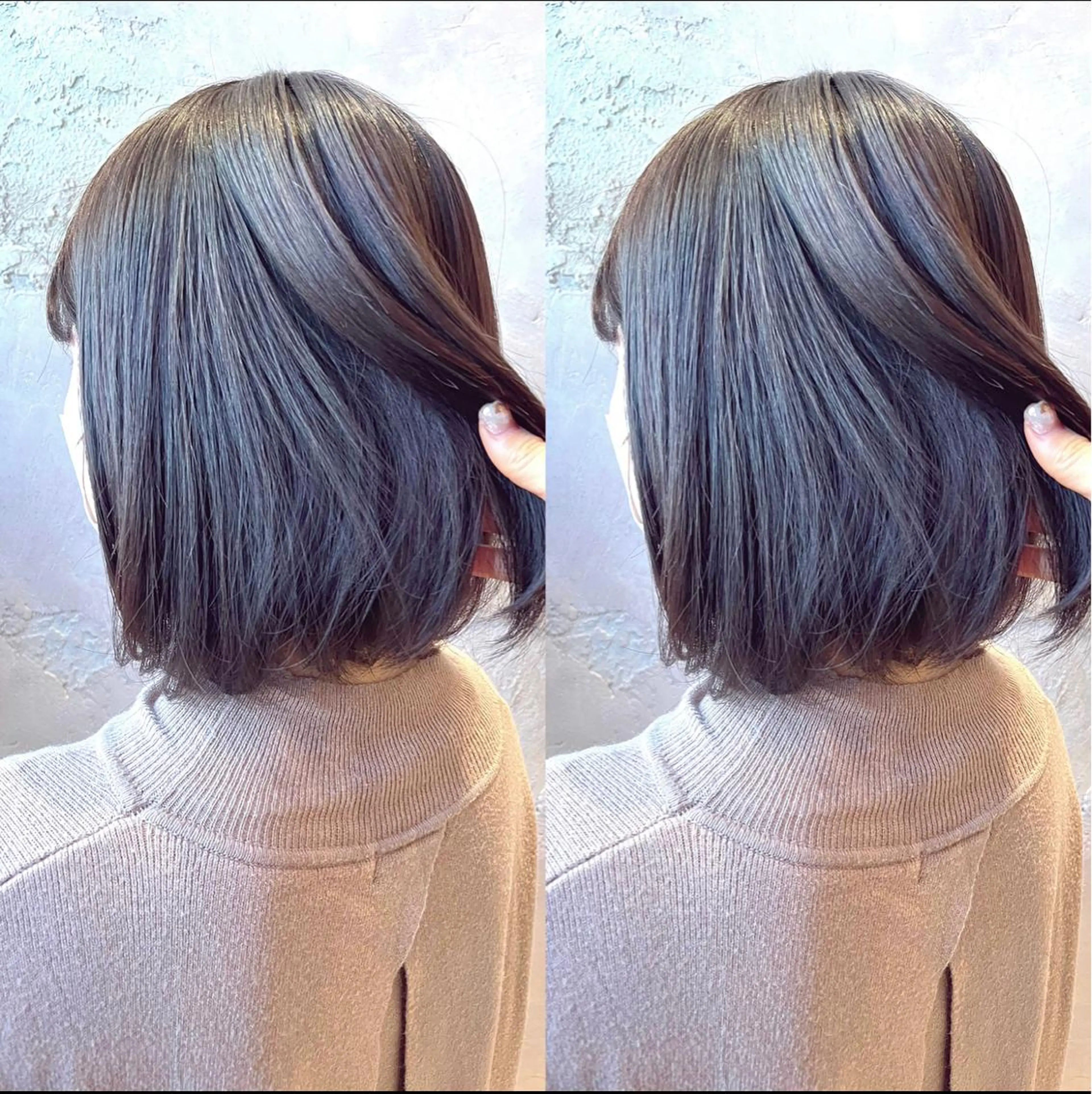 ミディアム 川井麻由🎀アイドル 量産🎀ピンクカラーのヘアスタイル