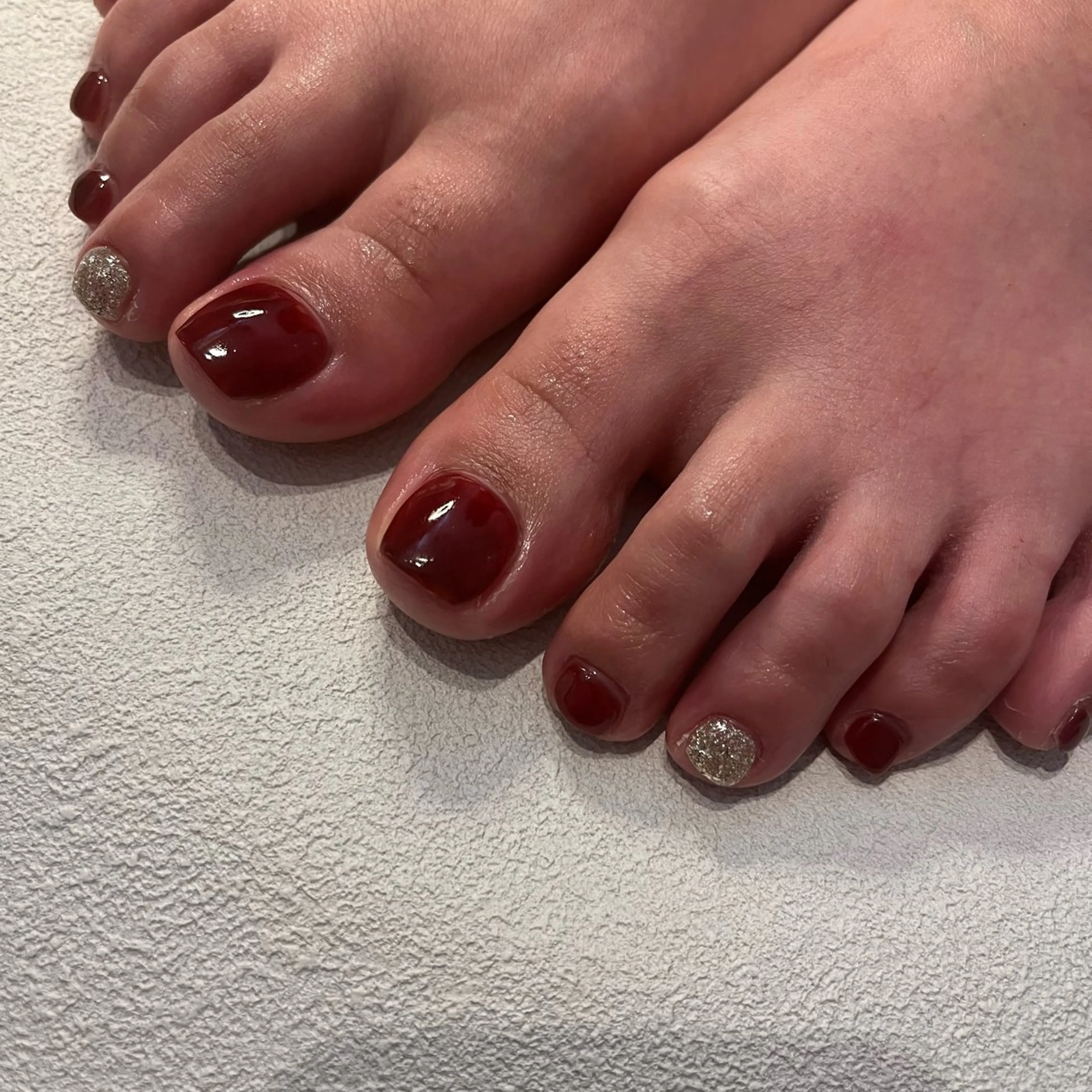 ネイル アートネイル ジェルネイル マグネットネイル ワンカラーネイル パラジェル nail slow.のネイルデザイン