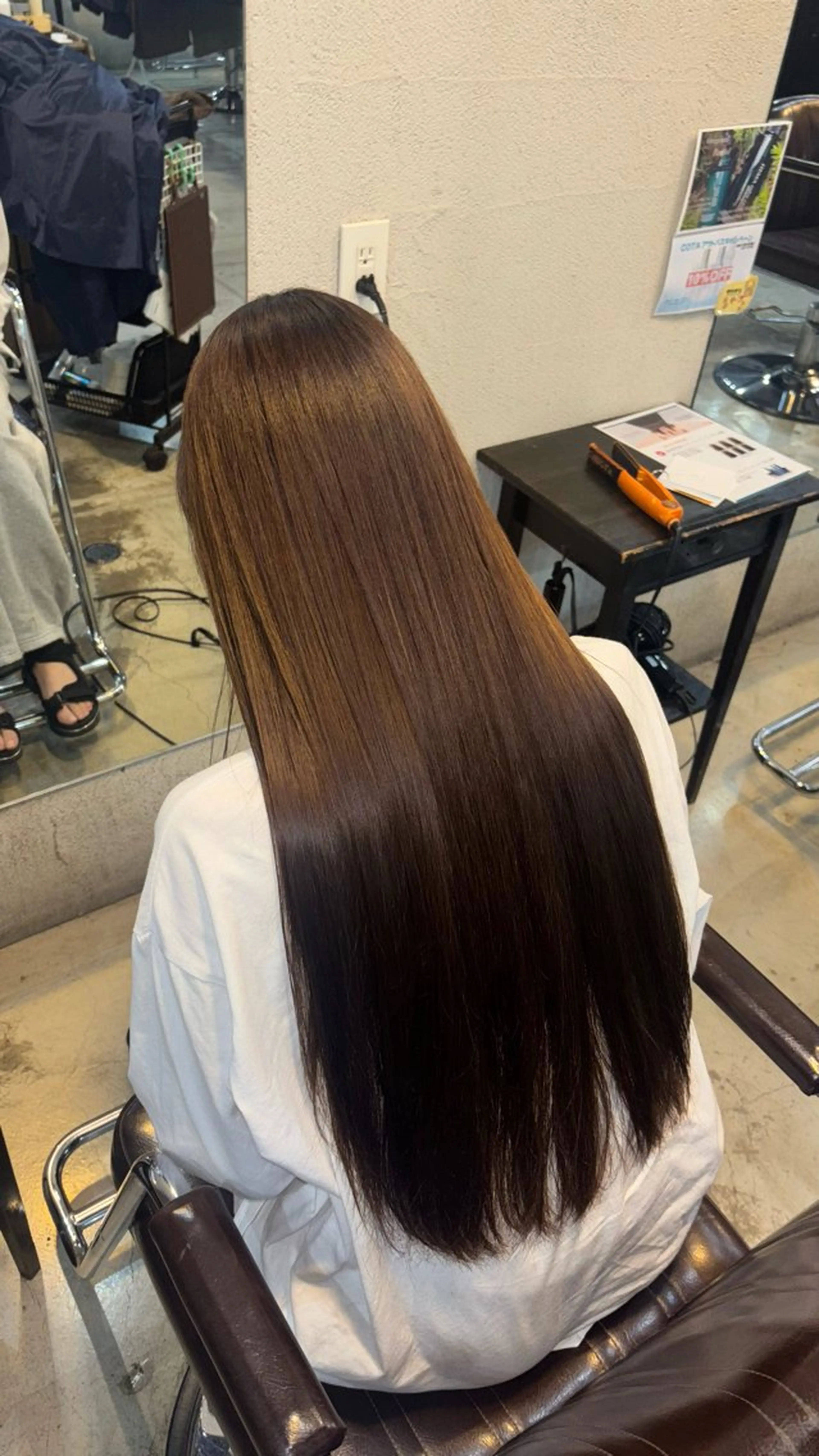 ロング カラー 小池 かなこのヘアスタイル