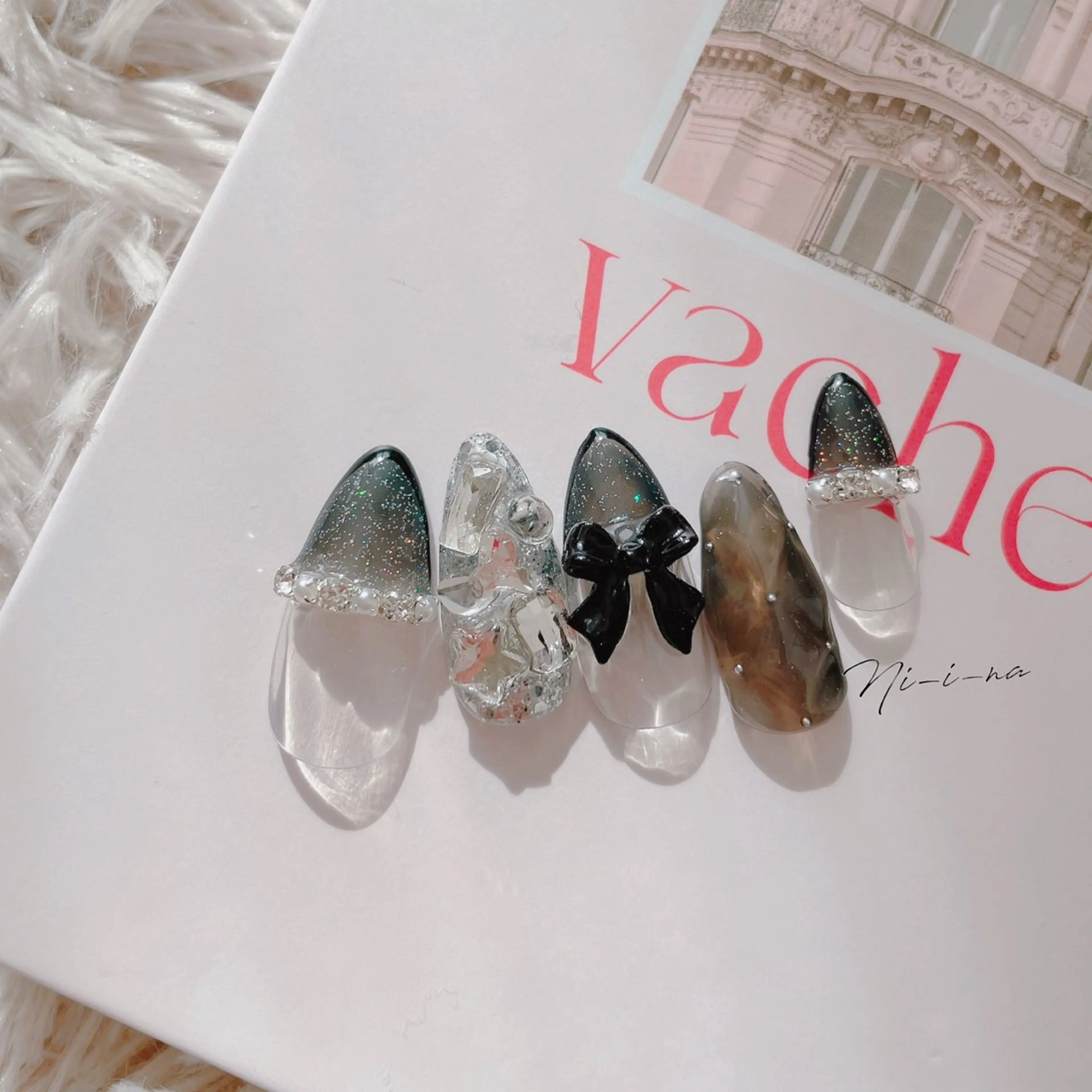 ネイル ハンドネイル nail salon Ni-i-naのネイルデザイン