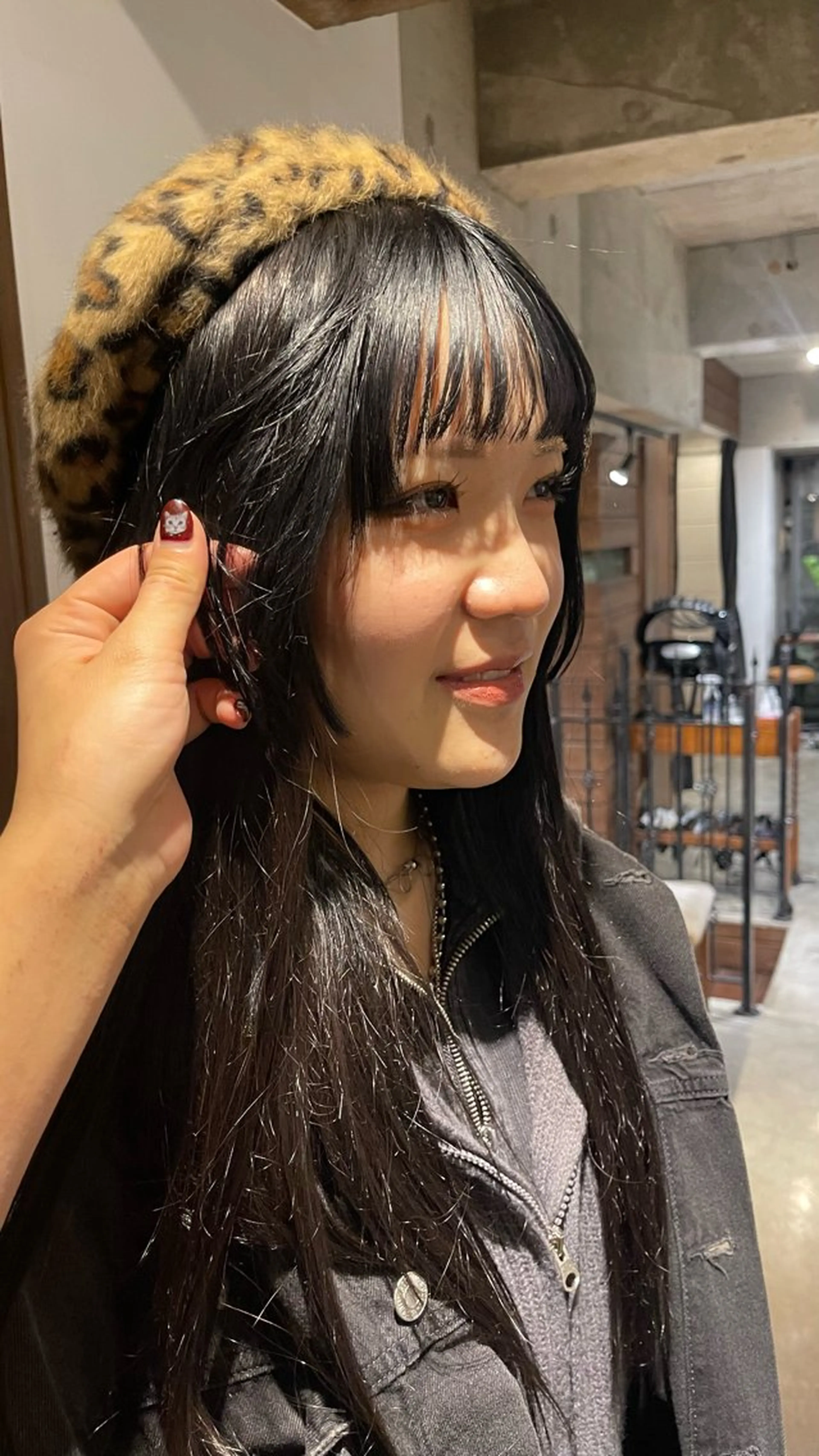 カラー Elme所属・デビュー前割引中🔥 平口はのんのヘアスタイル