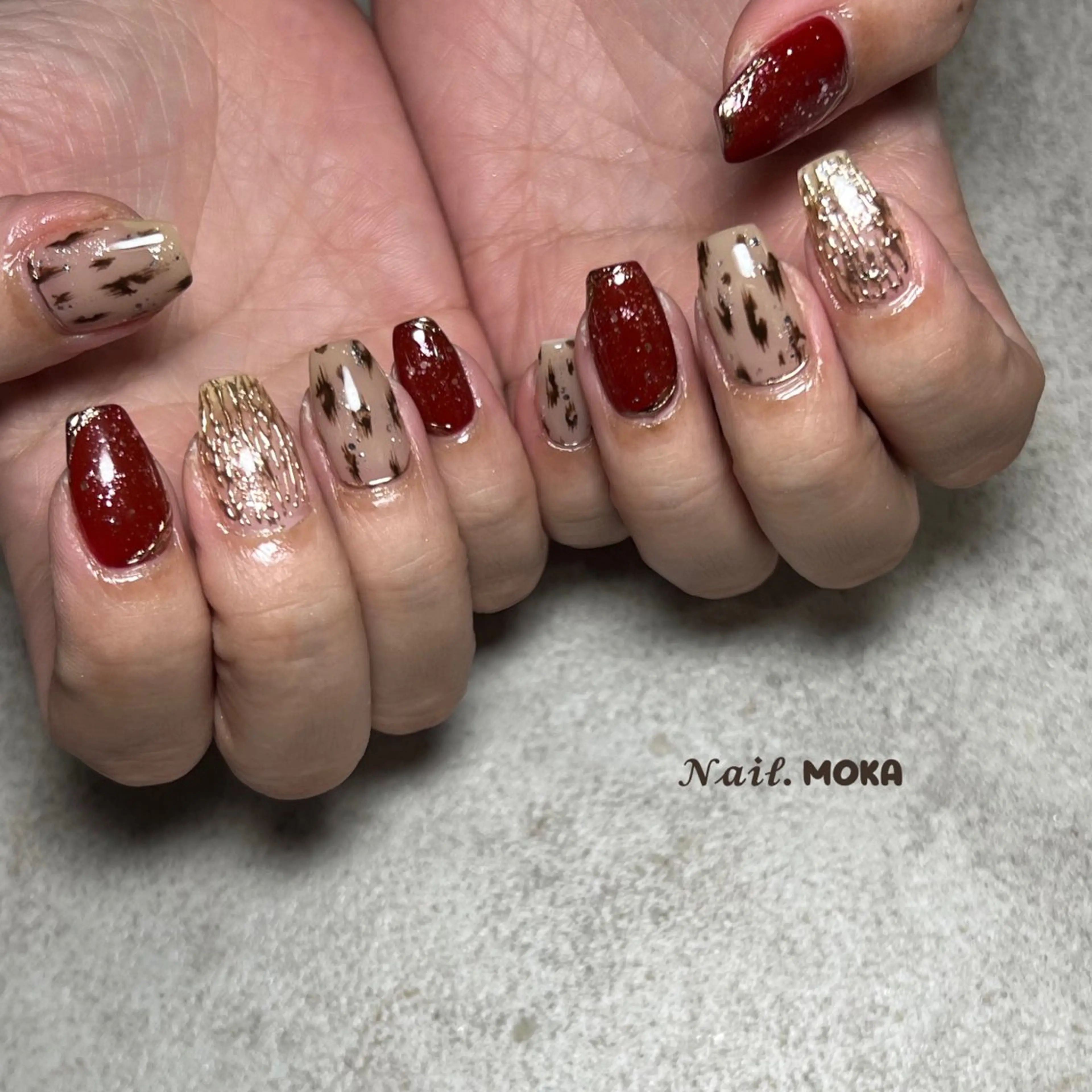 ネイル ハンドネイル nail salon MOKAのネイルデザイン