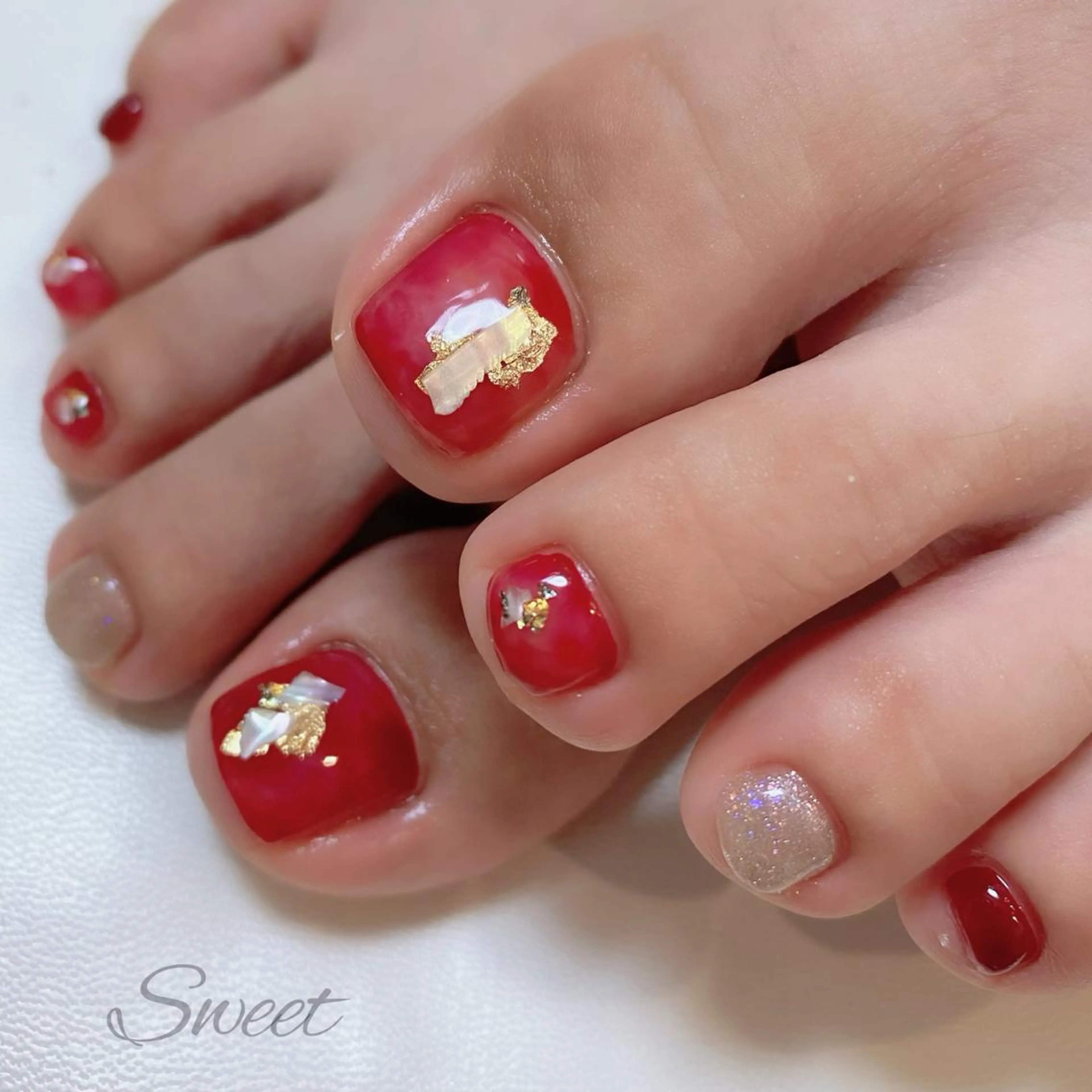 ネイル sweet 仲野陽子のネイルデザイン