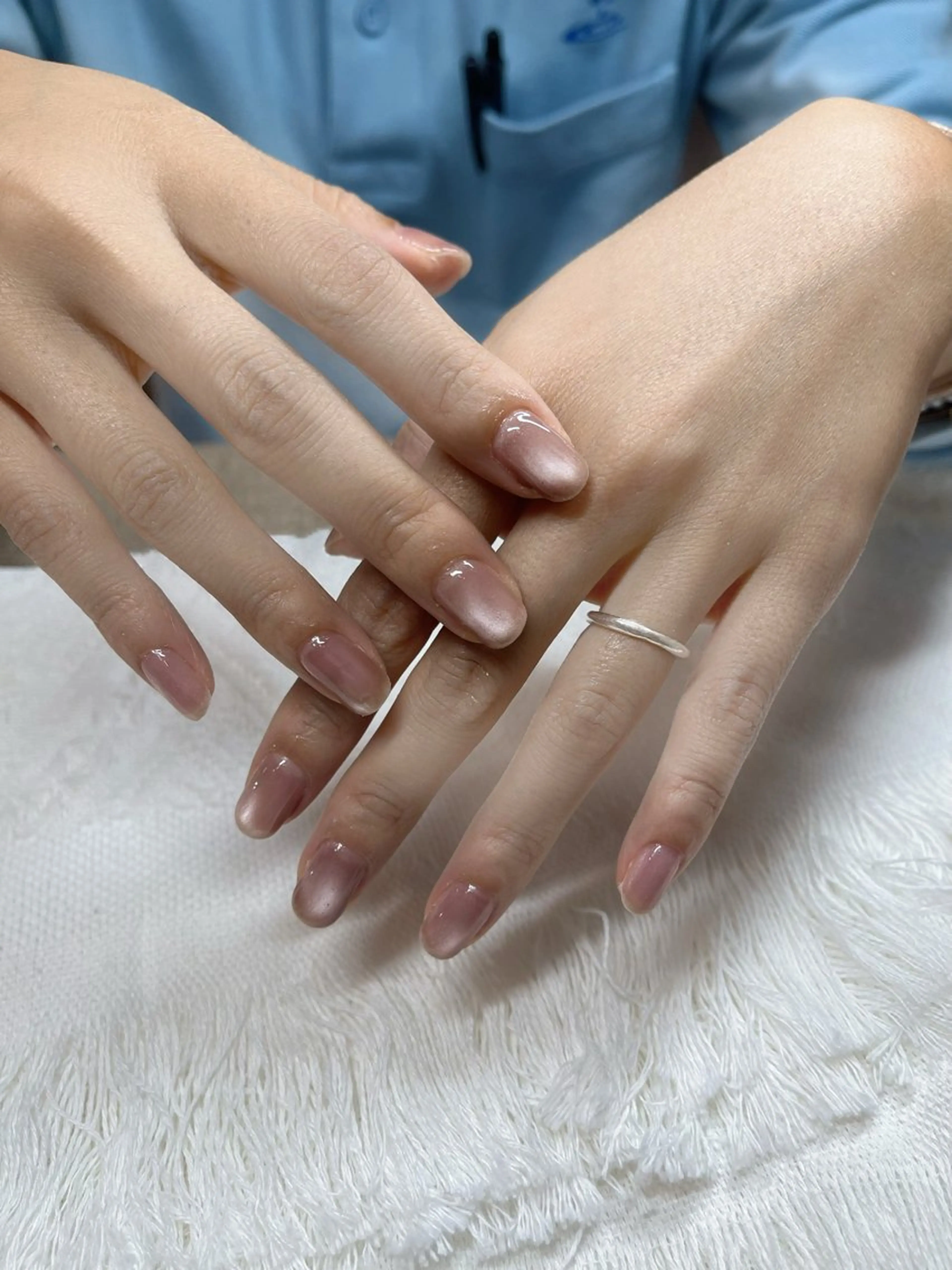 ネイル アートネイル フレンチネイル ジェルネイル マグネットネイル ニュアンスネイル ハンドネイル ハンドケア ネイルサロンHARU所属・ネイルサロン HARUのネイルデザイン