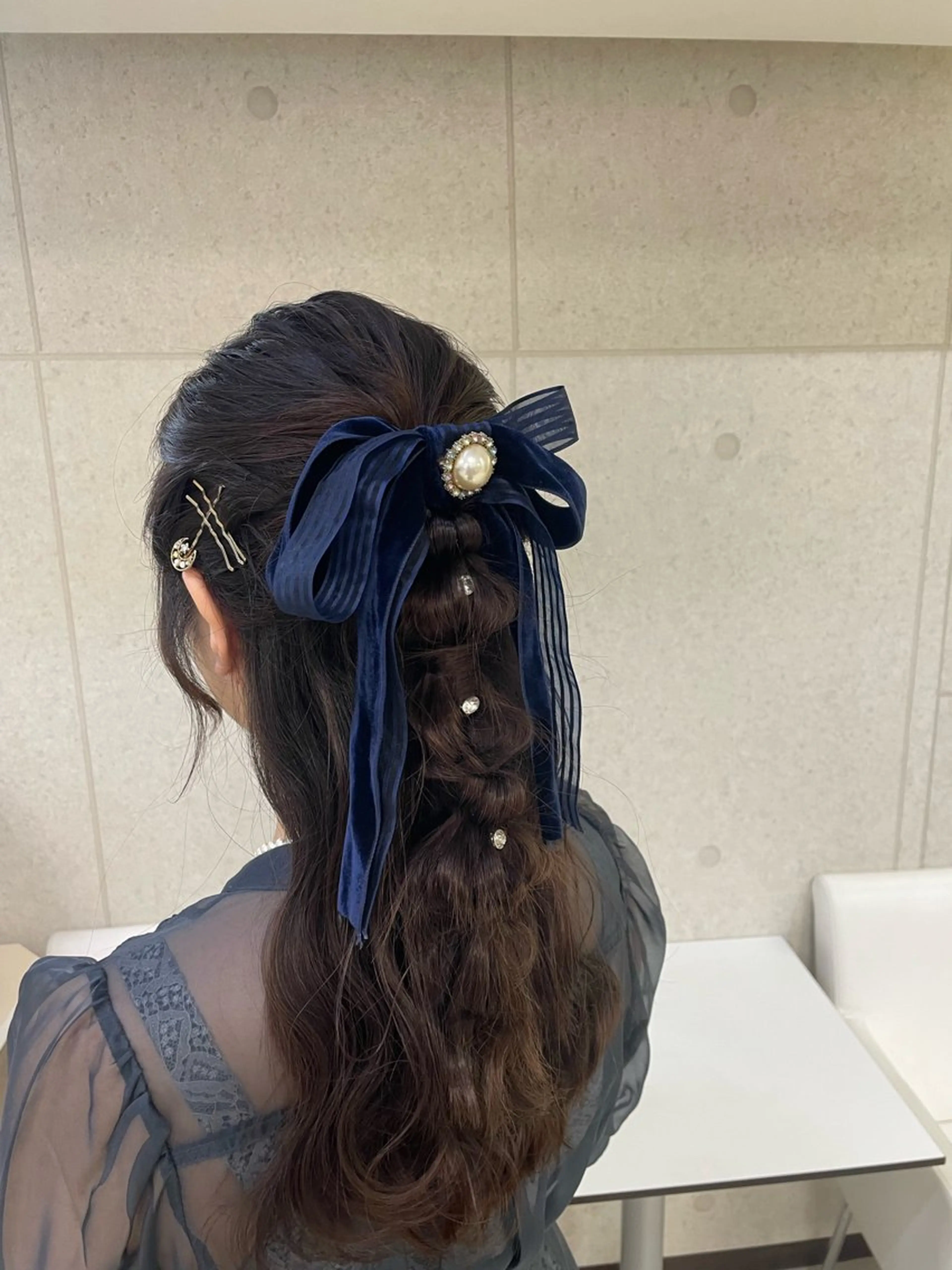 ミディアム ヘアアレンジ XANADU上野店 🐼ﾖｺﾊｼのヘアスタイル