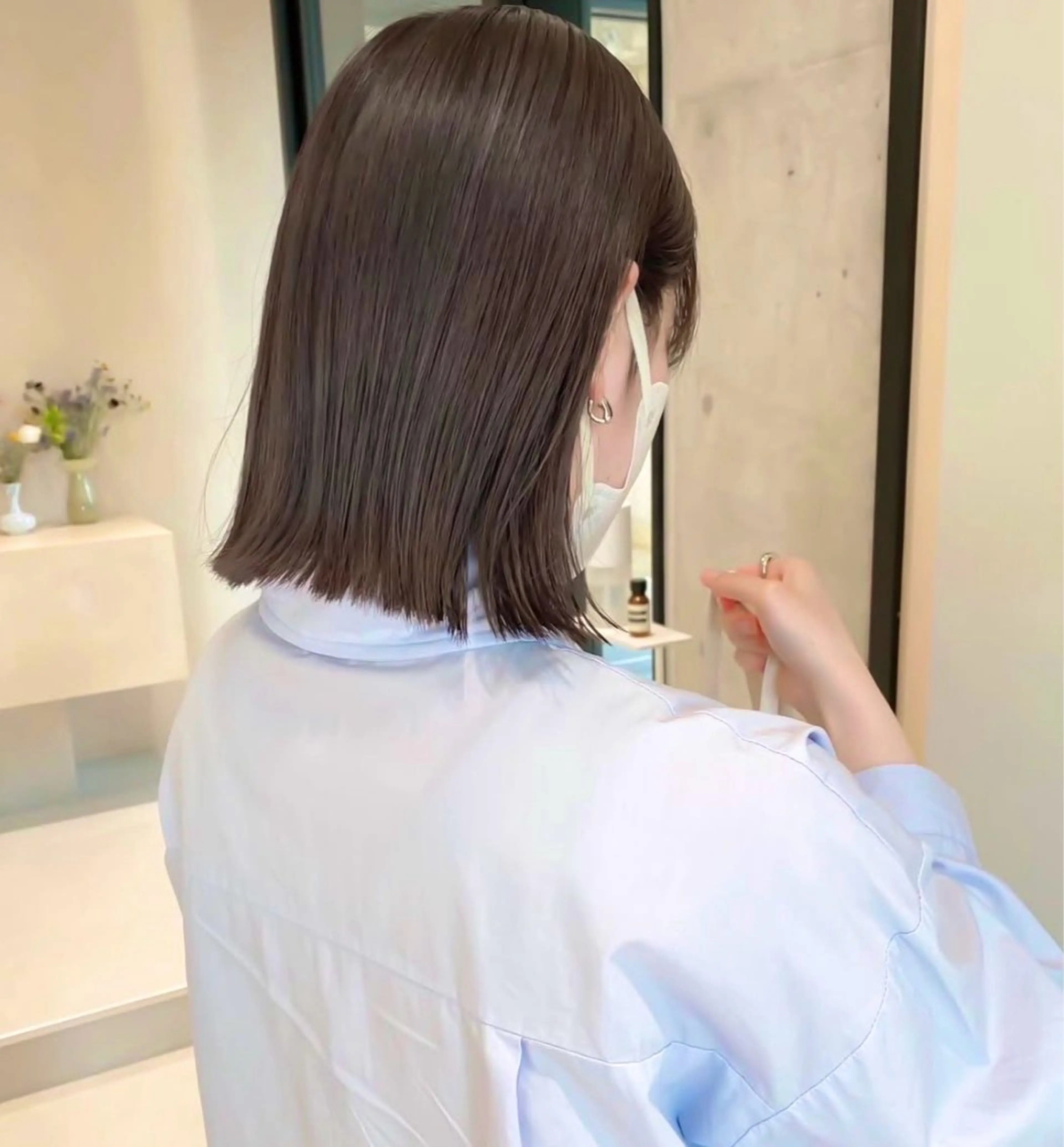 ショート カラー 🎀やわらかカラー/ 艶カラー/よこやまのヘアスタイル